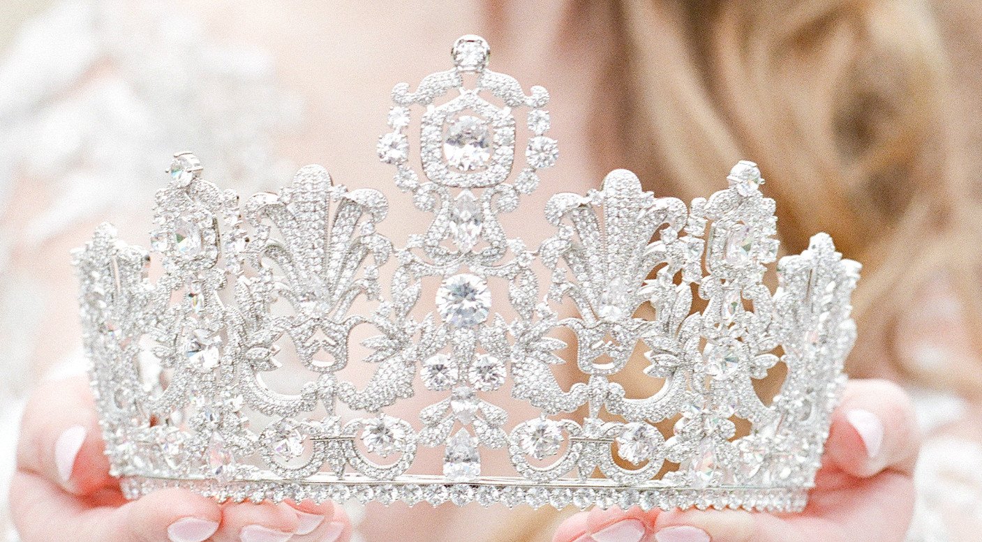 EDEN LUXE Bridal Tiara PERSEPHONE Royal Bridal Crown
