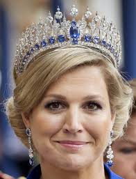 EDEN LUXE Bridal Tiara QUEEN MAXIMA Royal Bridal Crown