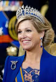 EDEN LUXE Bridal Tiara QUEEN MAXIMA Royal Bridal Crown