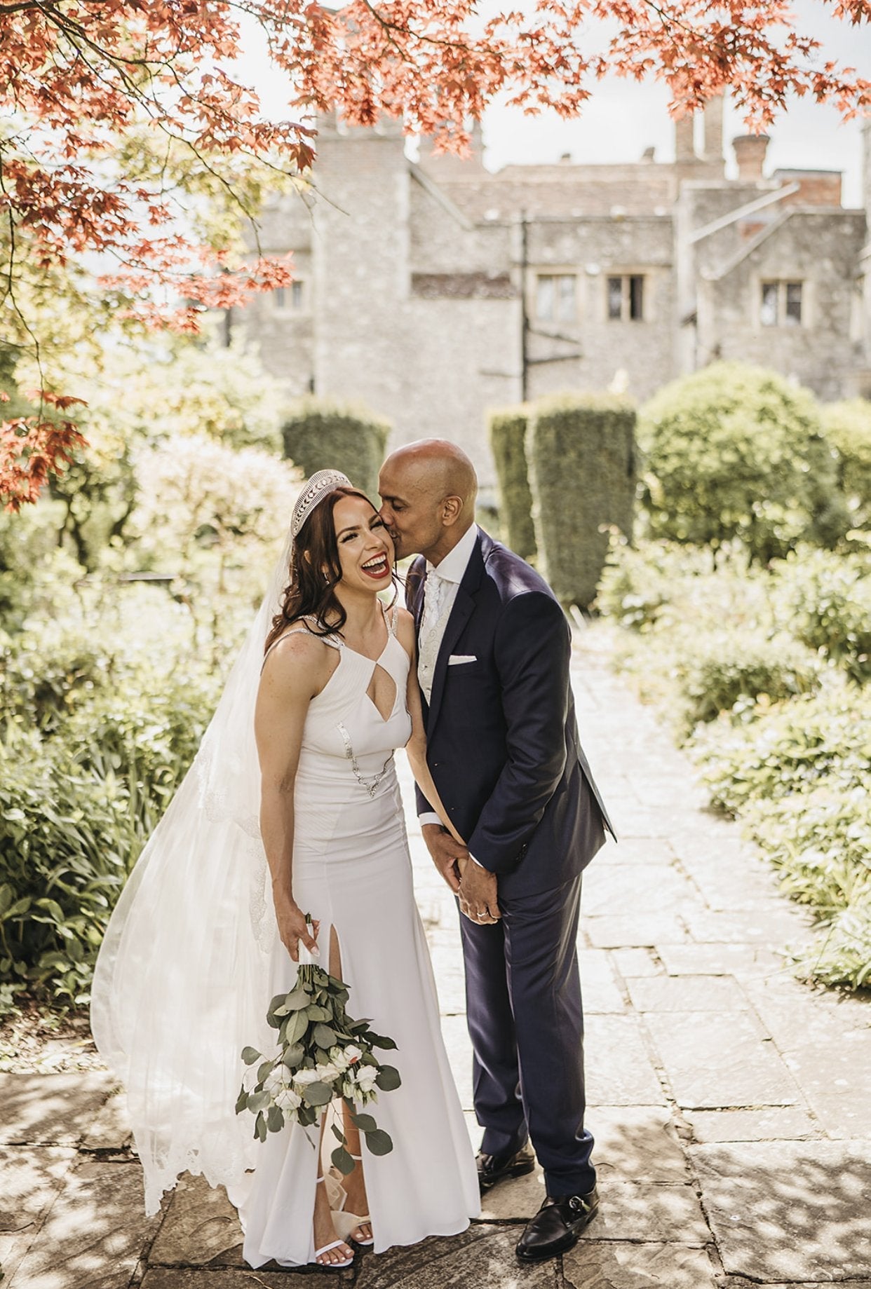 EDEN LUXE Bridal Tiara QUINN Simulated Diamond Bridal Tiara