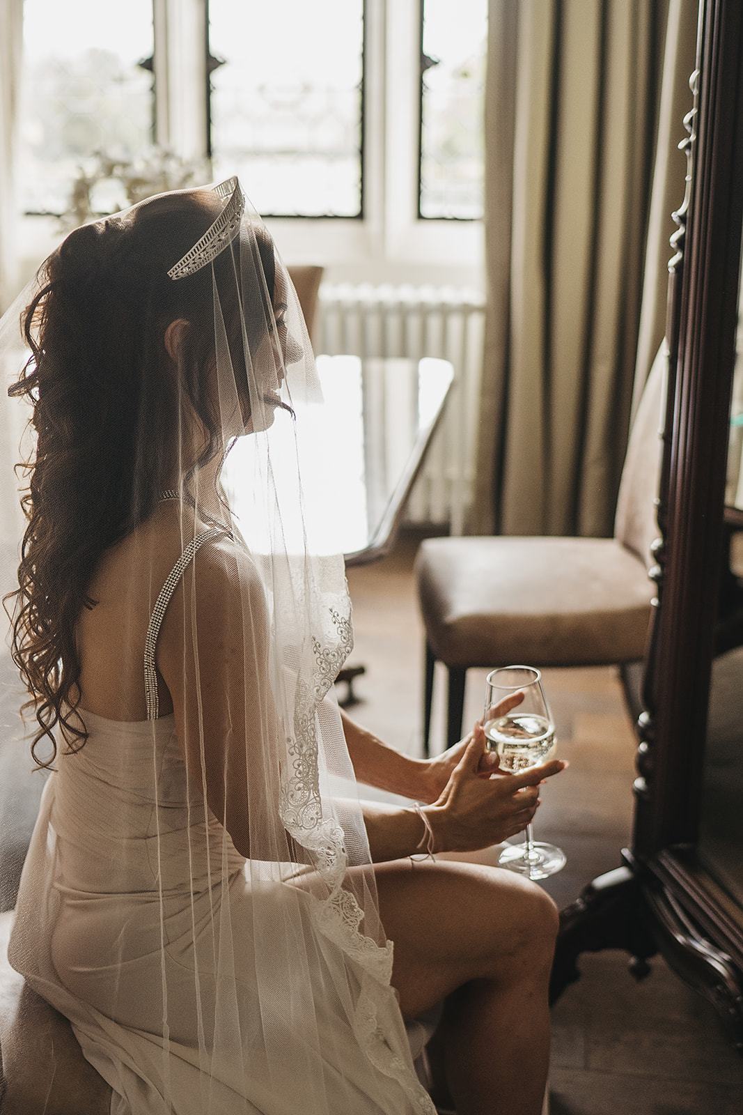 EDEN LUXE Bridal Tiara QUINN Simulated Diamond Bridal Tiara