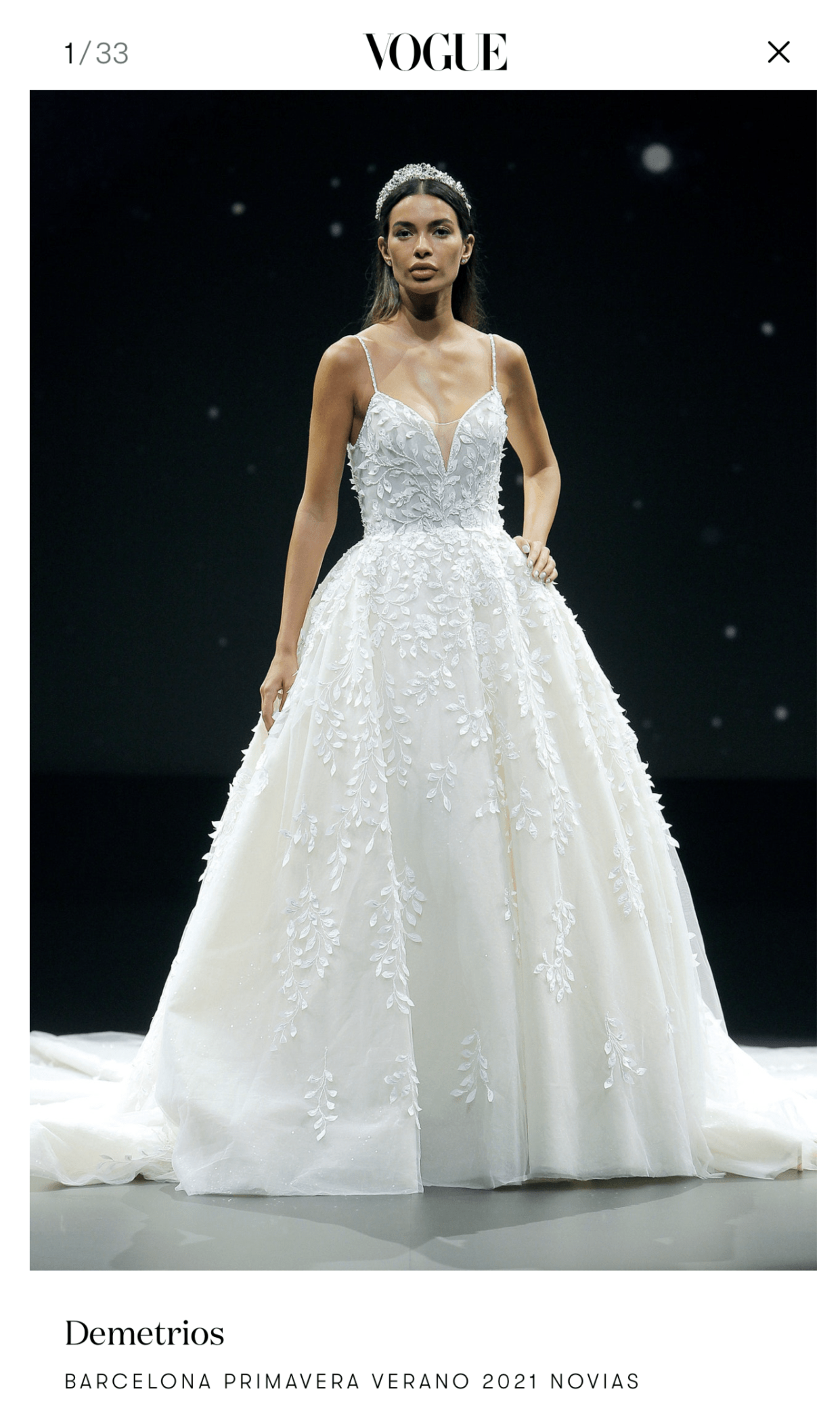 EDEN LUXE Bridal Tiara RANIER Crystal and Freshwater Pearl Headpiece Tiara