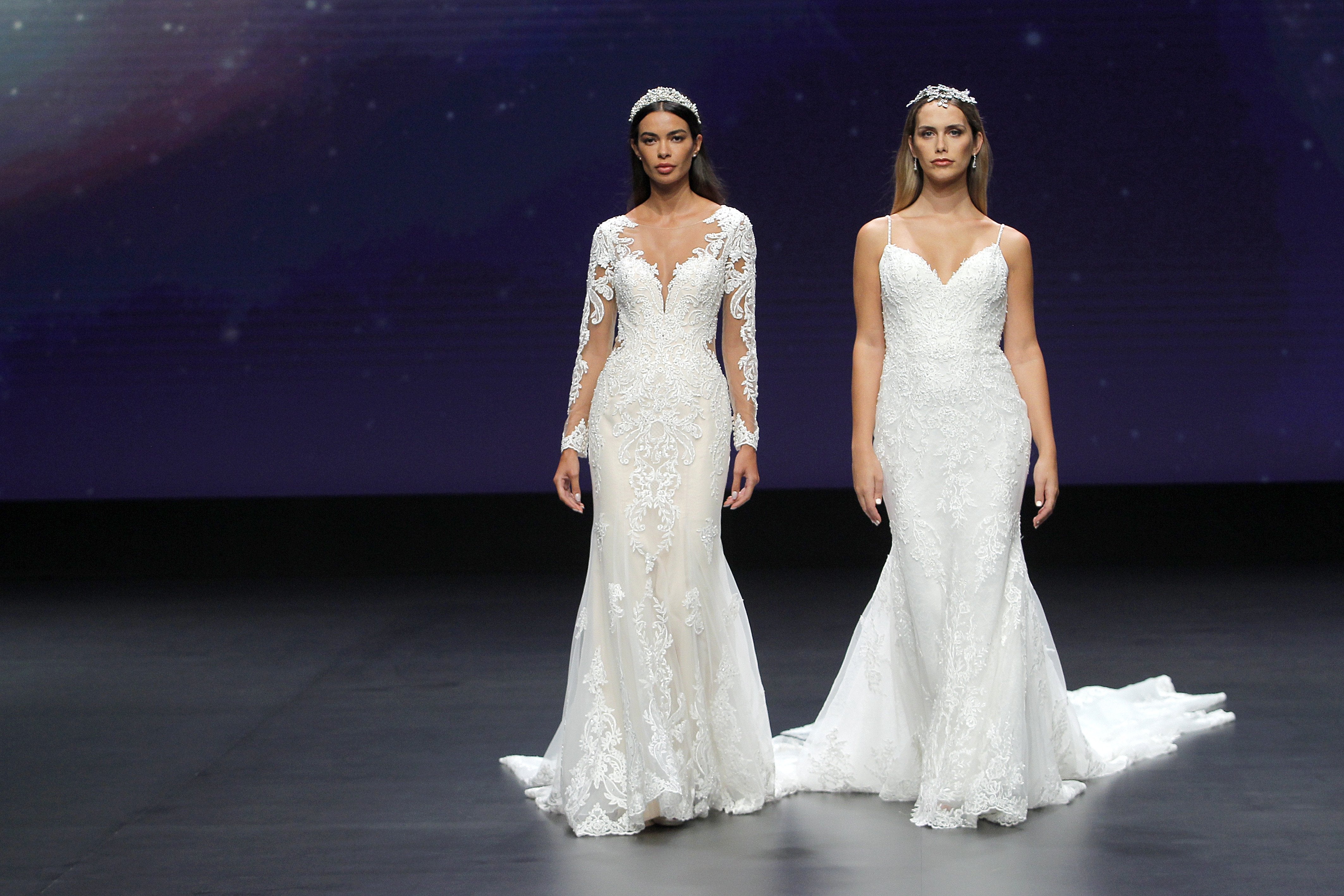 EDEN LUXE Bridal Tiara RANIER Crystal and Freshwater Pearl Headpiece Tiara