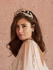 EDEN LUXE Bridal Tiara STARBURST Bridal Tiara