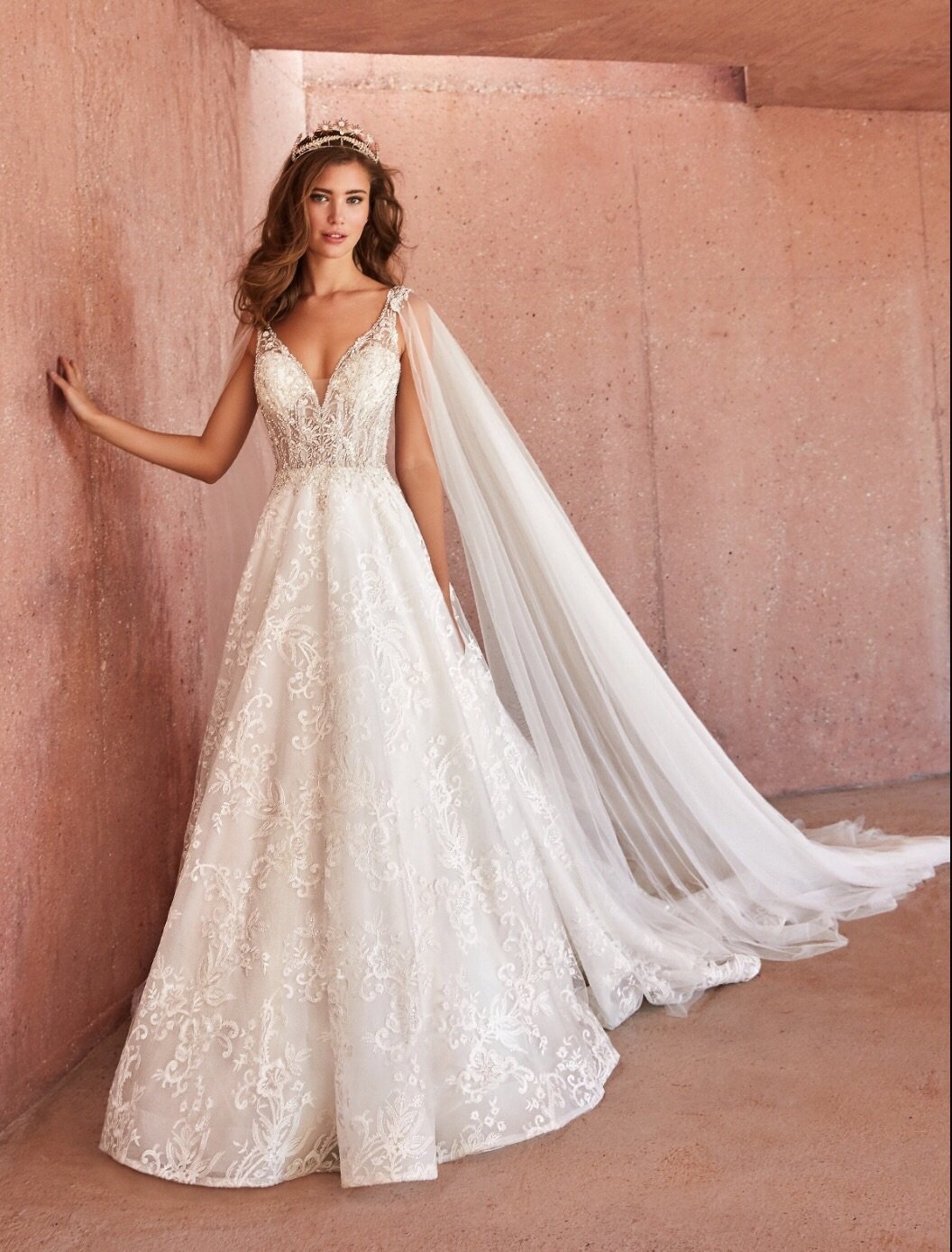 EDEN LUXE Bridal Tiara STARBURST Tiara