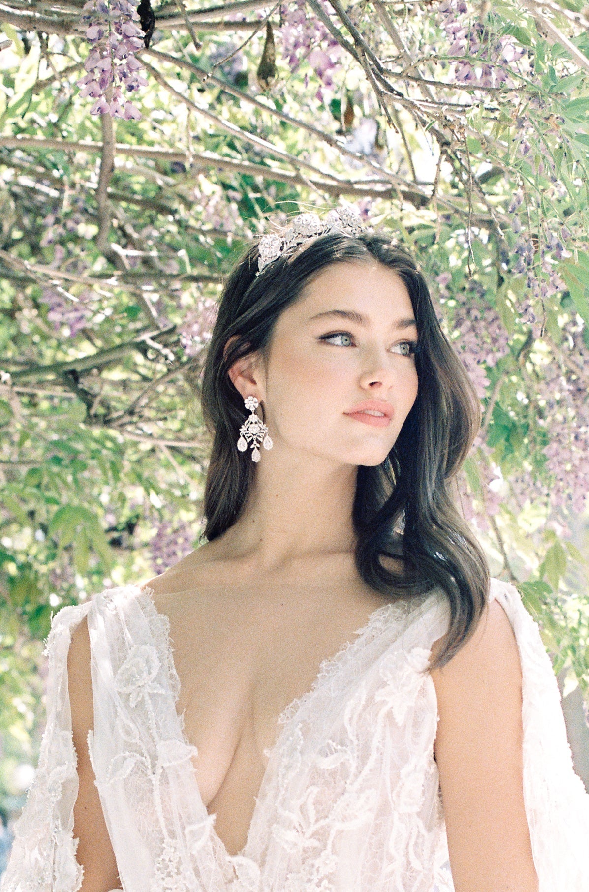 EDEN LUXE Bridal Tiara STRATHMORE ROSE Bridal Tiara