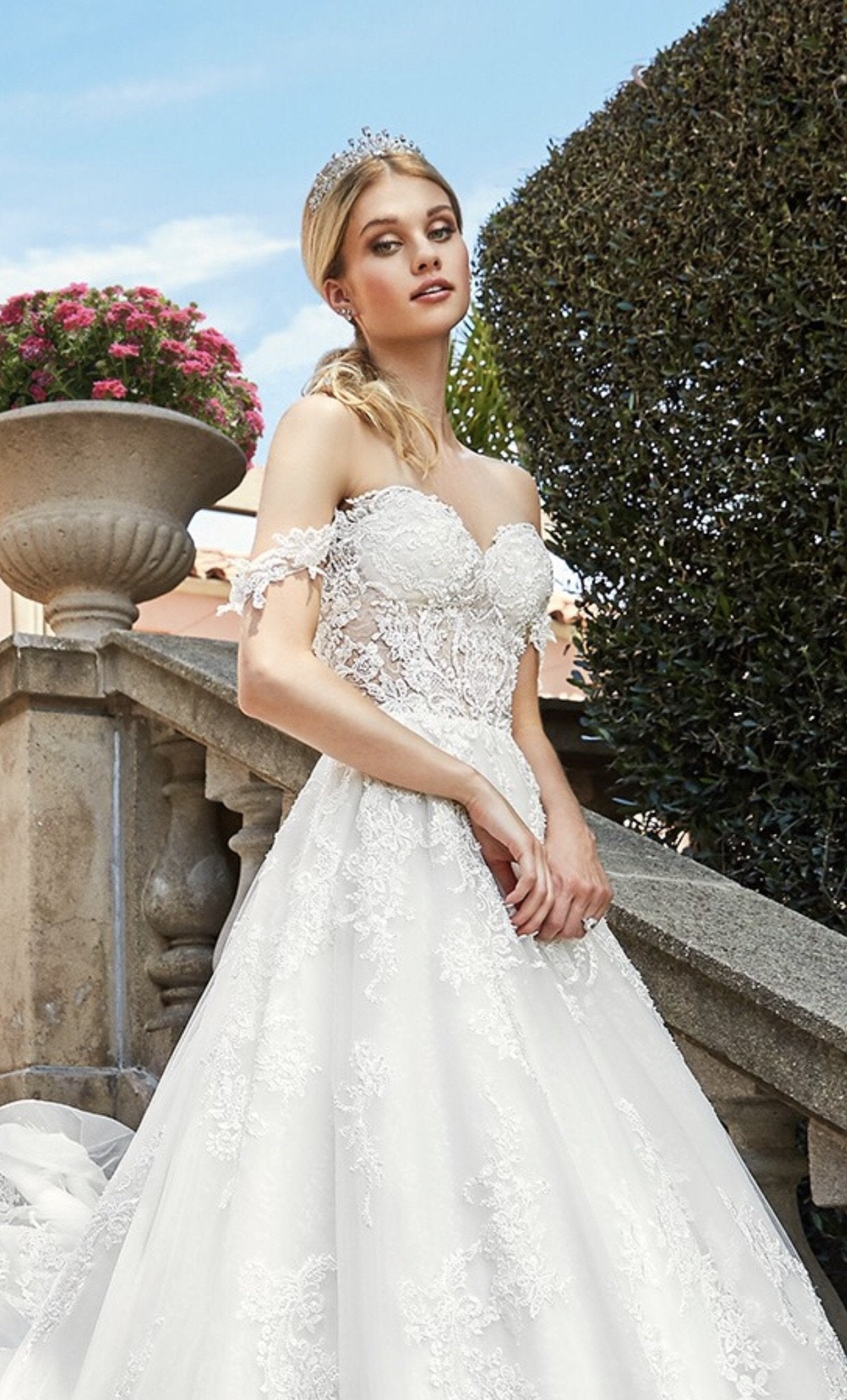 EDEN LUXE Bridal Tiara URSULA Bridal Tiara