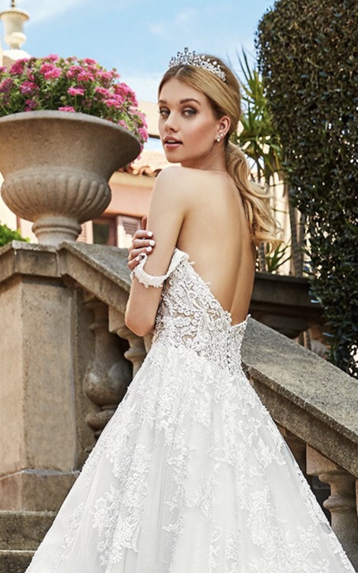 EDEN LUXE Bridal Tiara URSULA Bridal Tiara