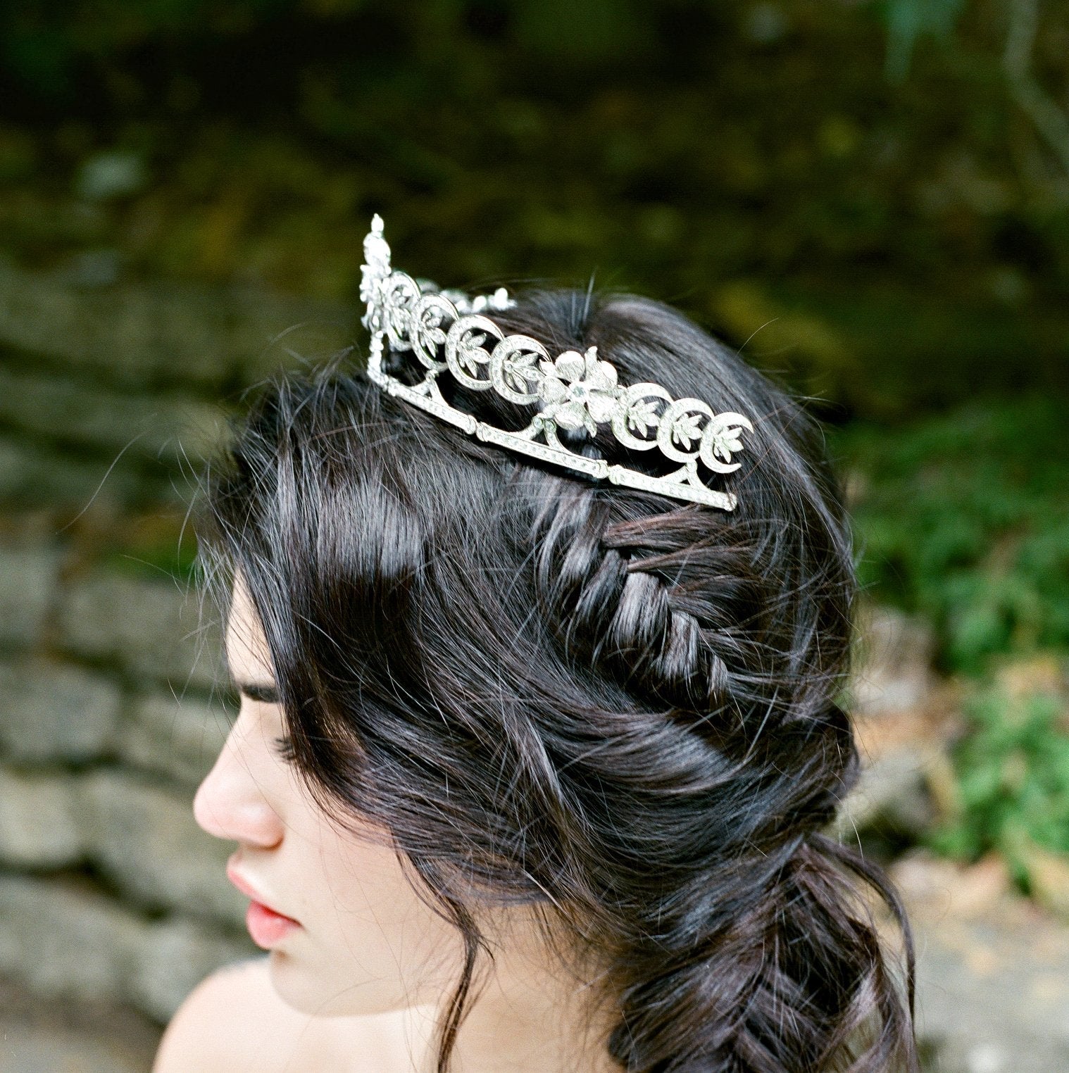 EDEN LUXE Bridal Tiaras INA Art Deco Wedding Tiara