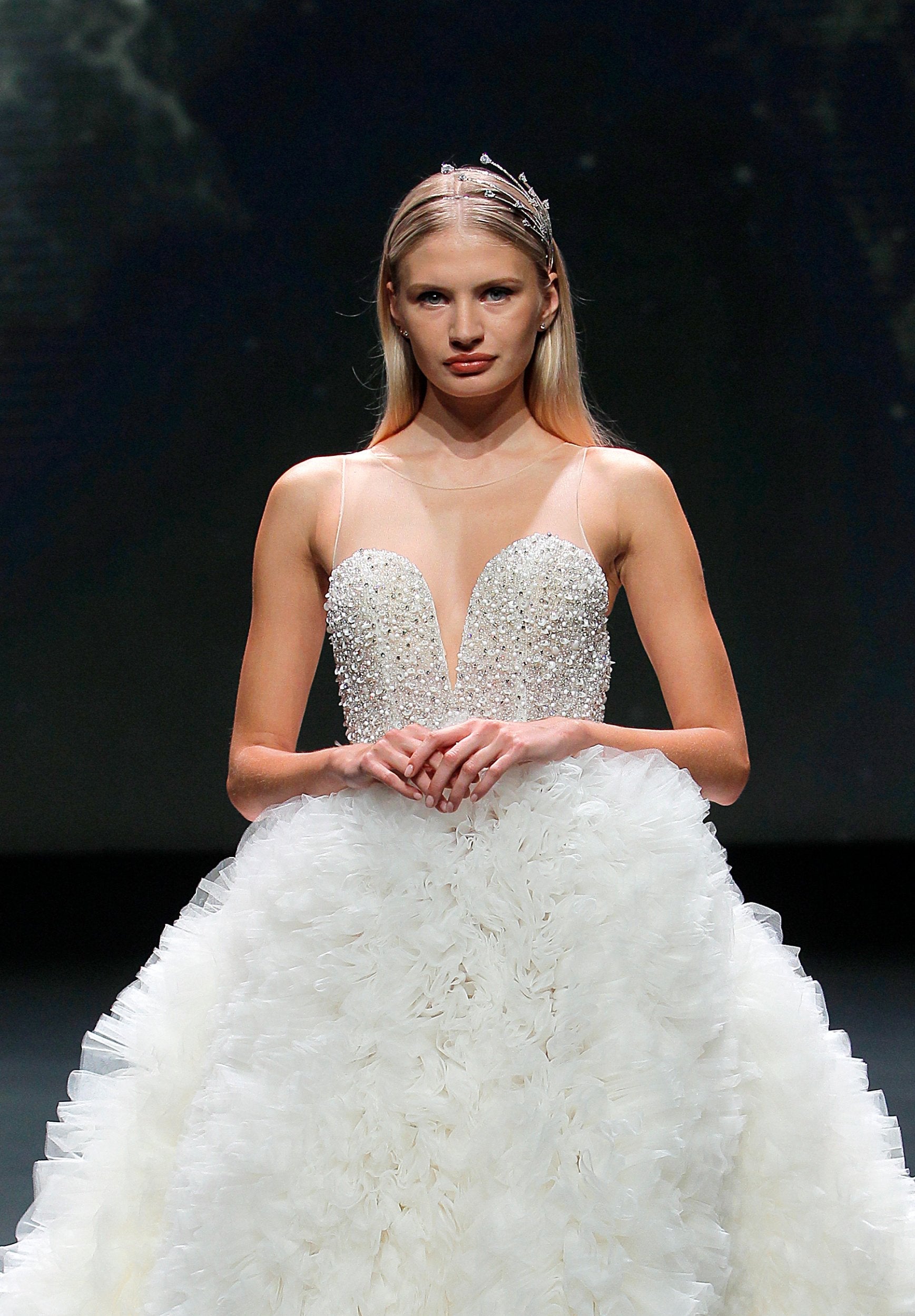 EDEN LUXE Bridal Tiaras PRINCESS CHARLENE Tiara