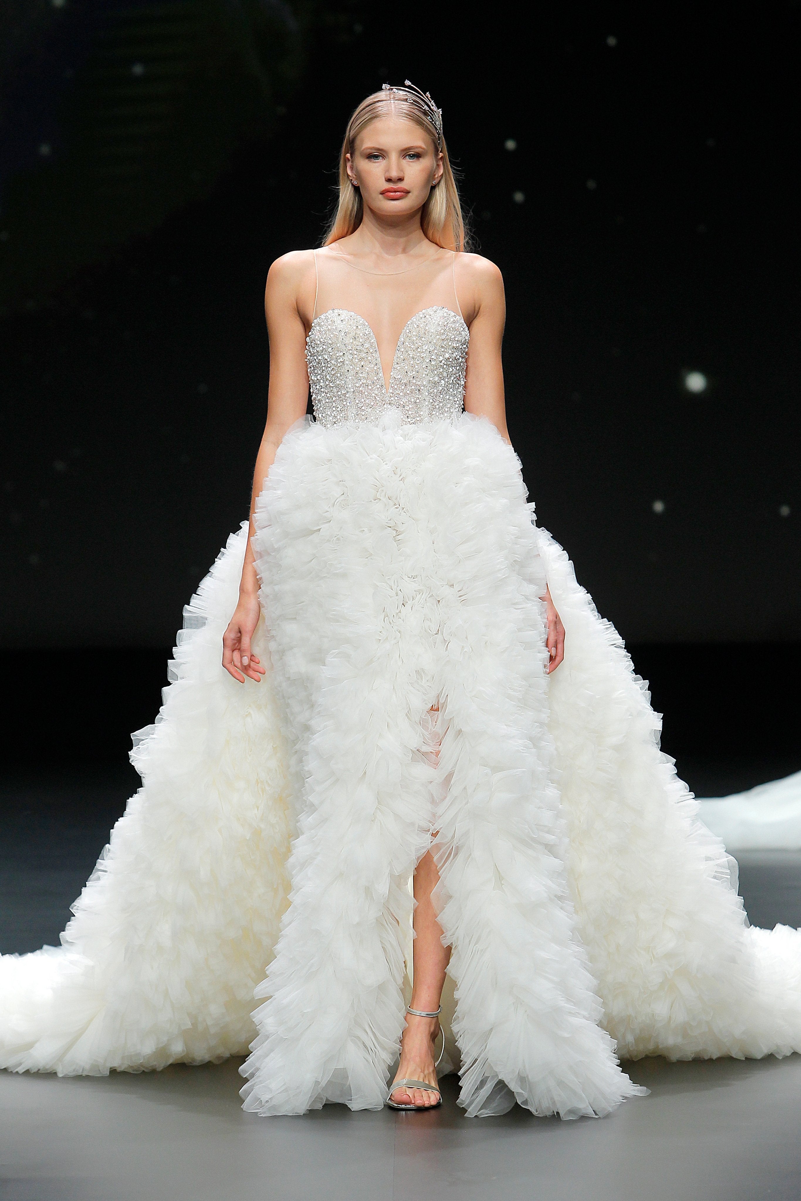 EDEN LUXE Bridal Tiaras PRINCESS CHARLENE Tiara