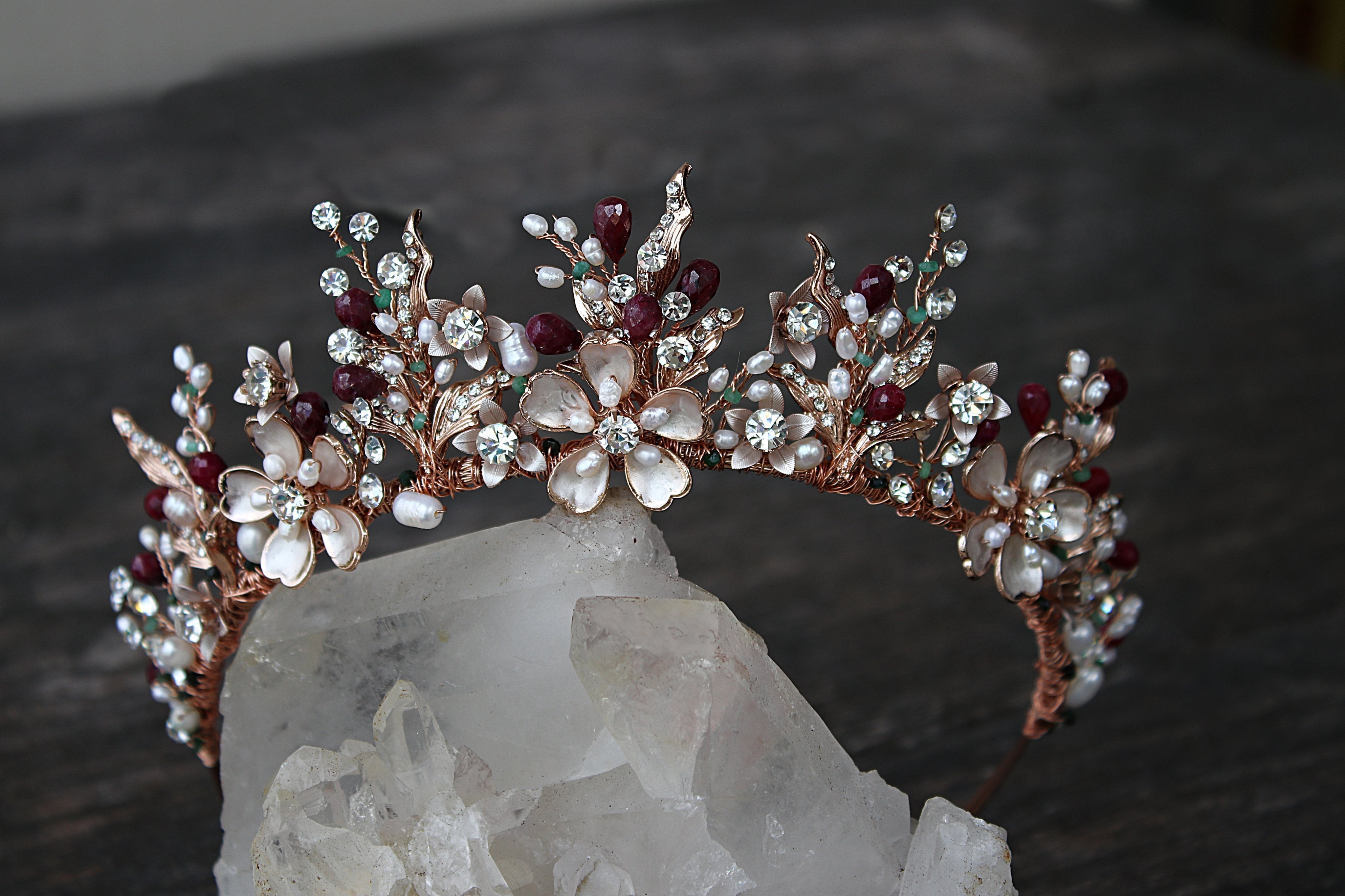 ELBDC Tiara, Tiaras GENEVIEVE Tiara