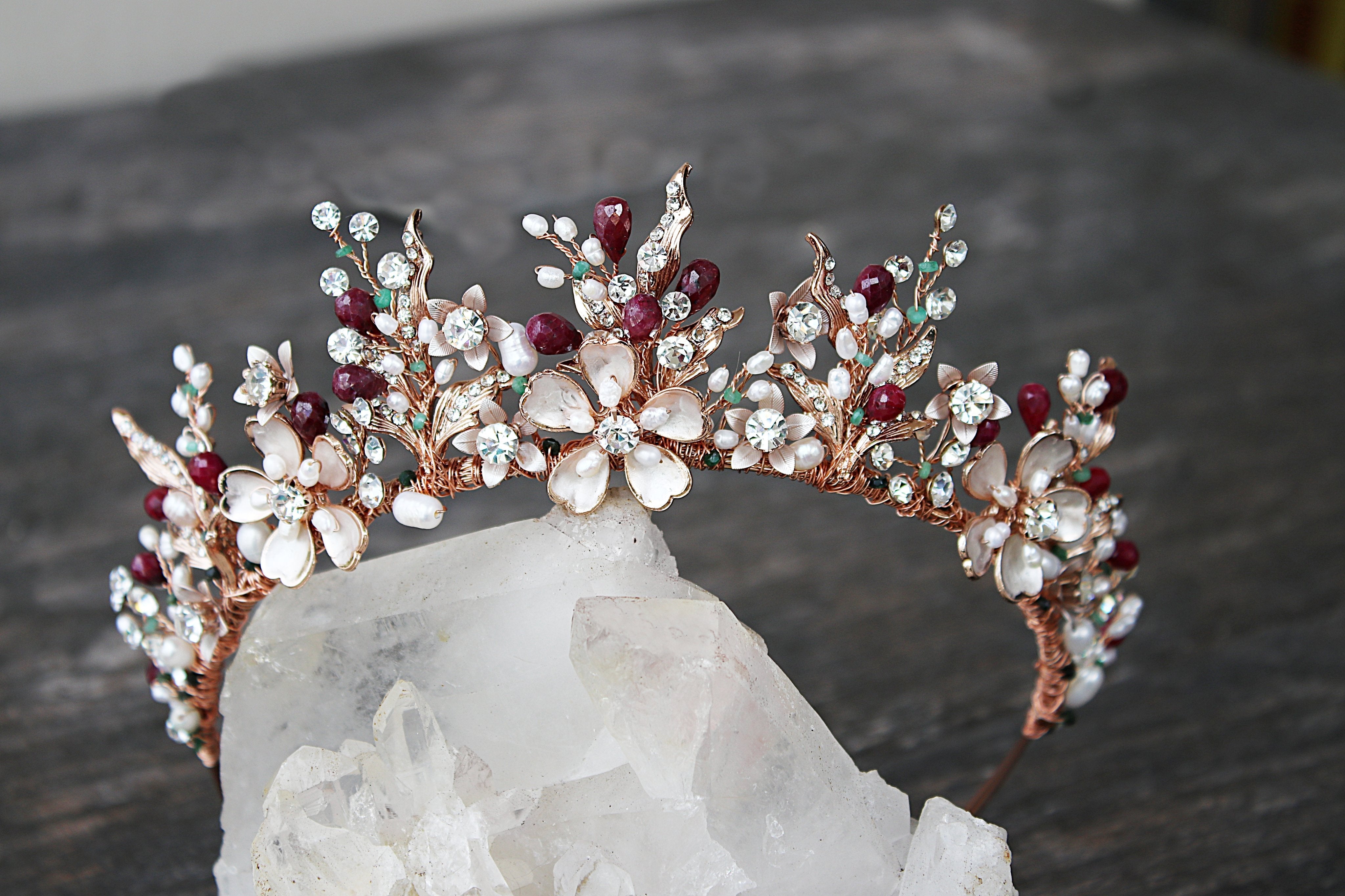ELBDC Tiara, Tiaras GENEVIEVE Tiara