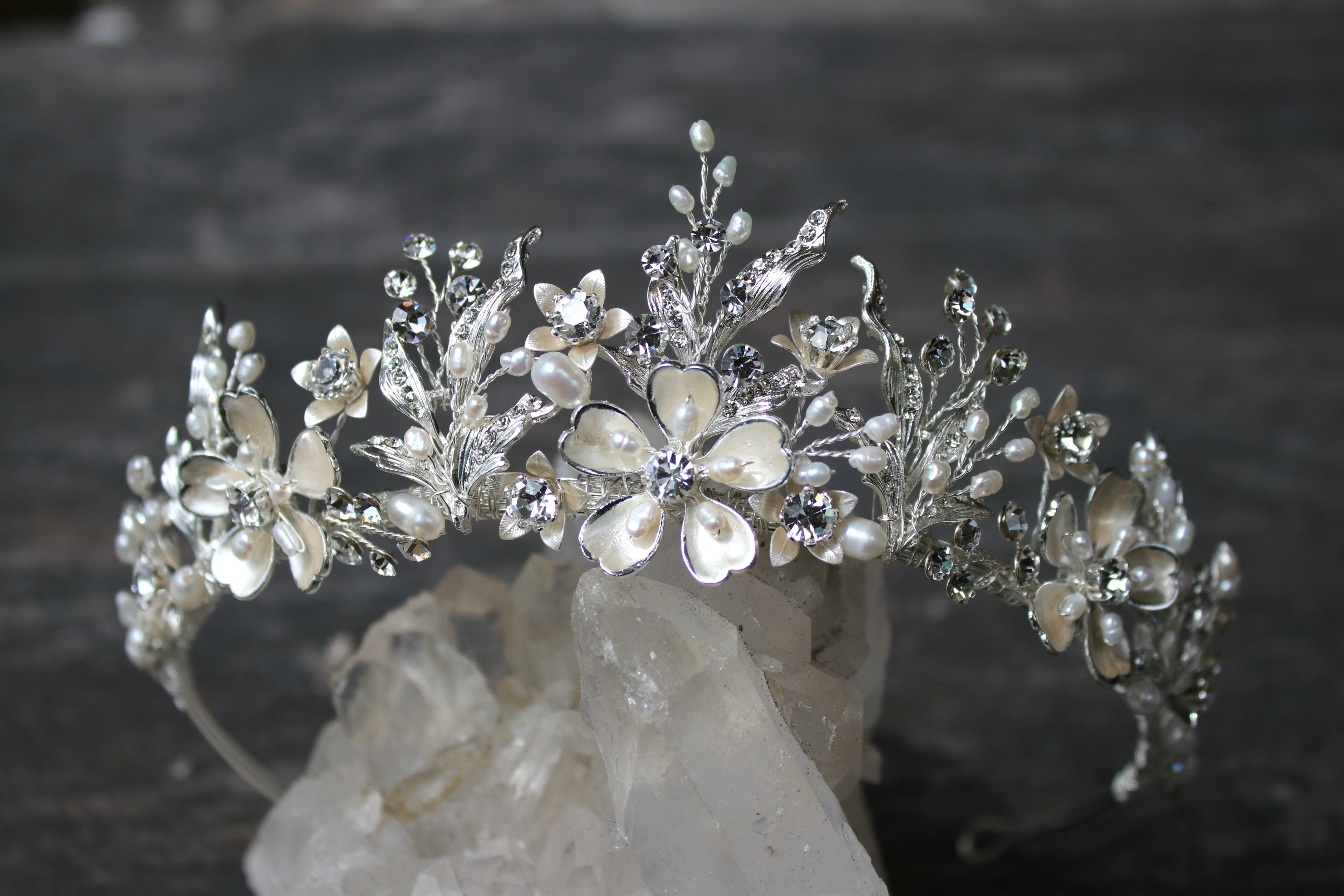 Floral Bridal Tiara