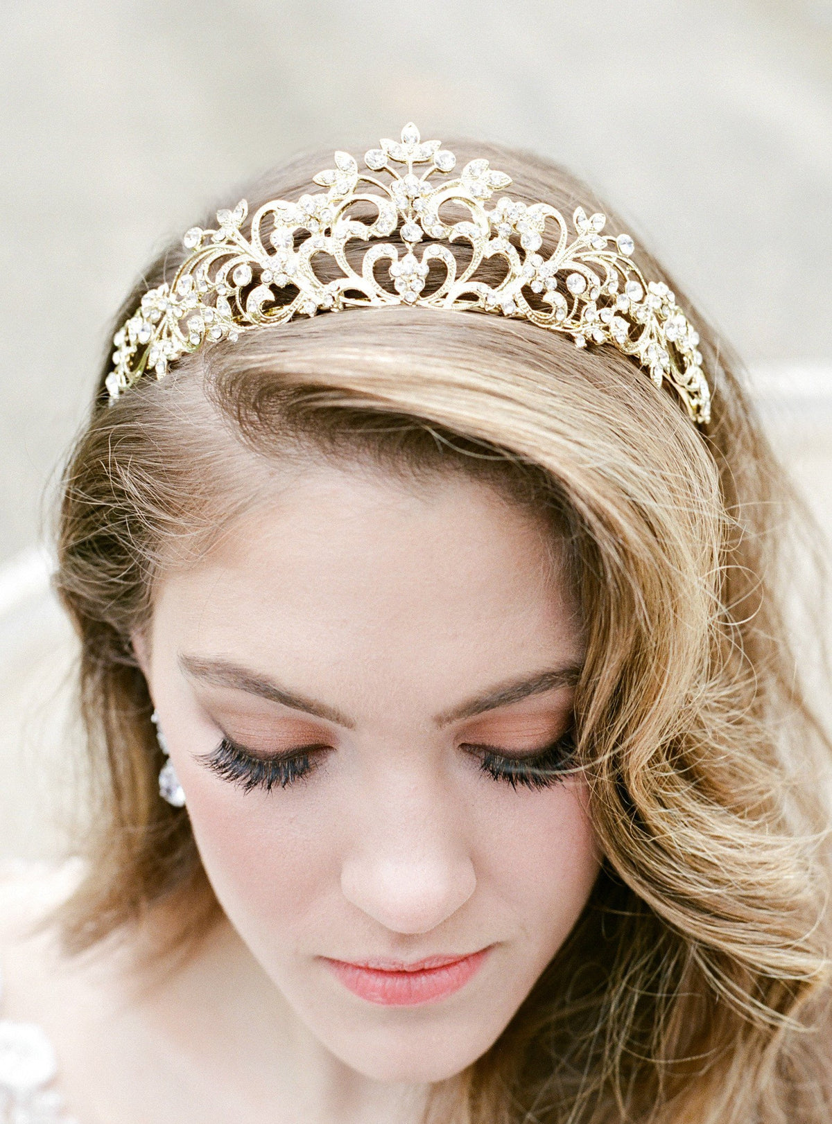 Luxury Gold Tiaras | EDEN LUXE Bridal