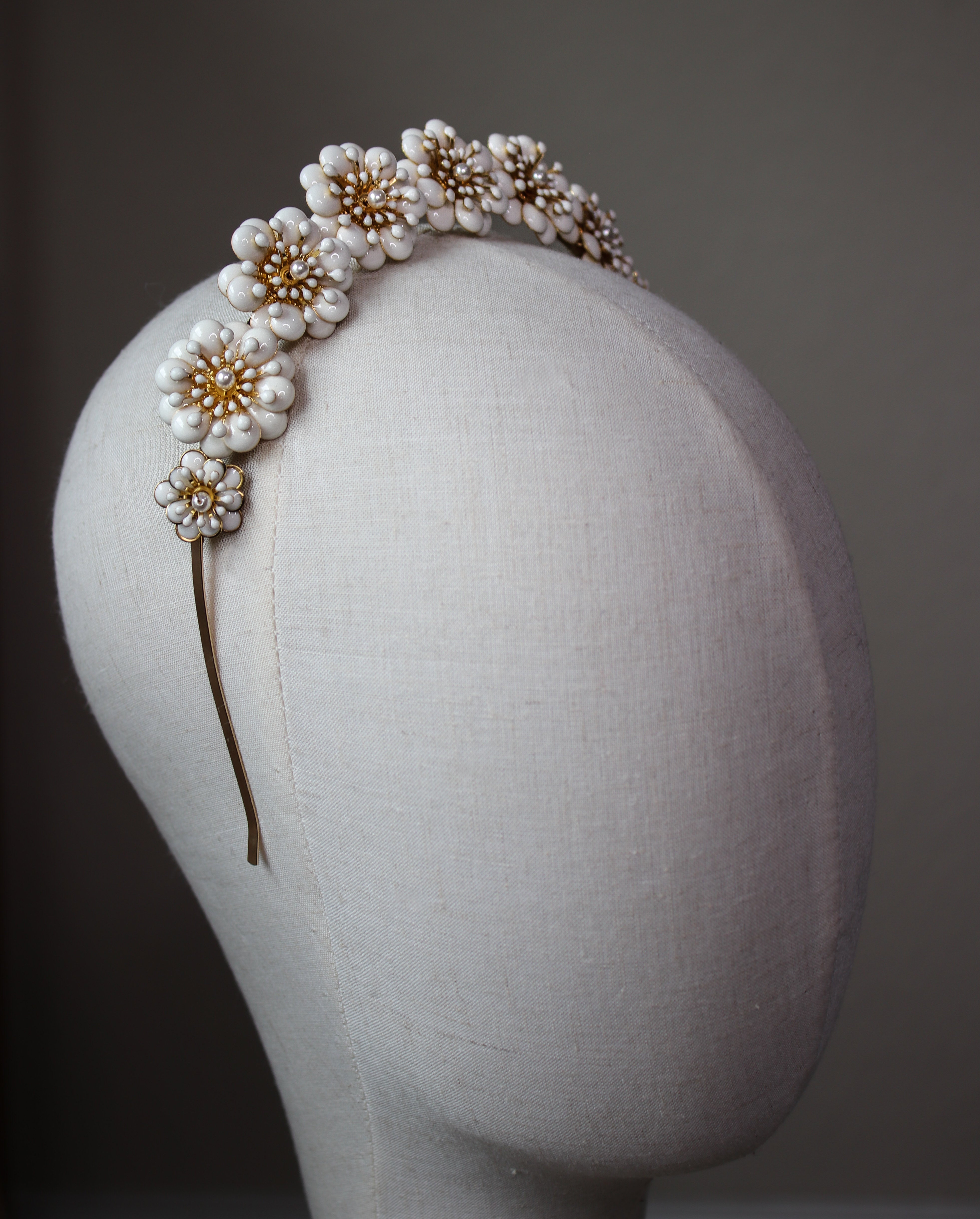 Floral Headband Tiara for Brides | EDEN LUXE Bridal 