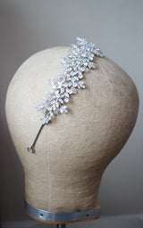 Wide Bridal Headband - WILLA Headband | EDEN LUXE Bridal