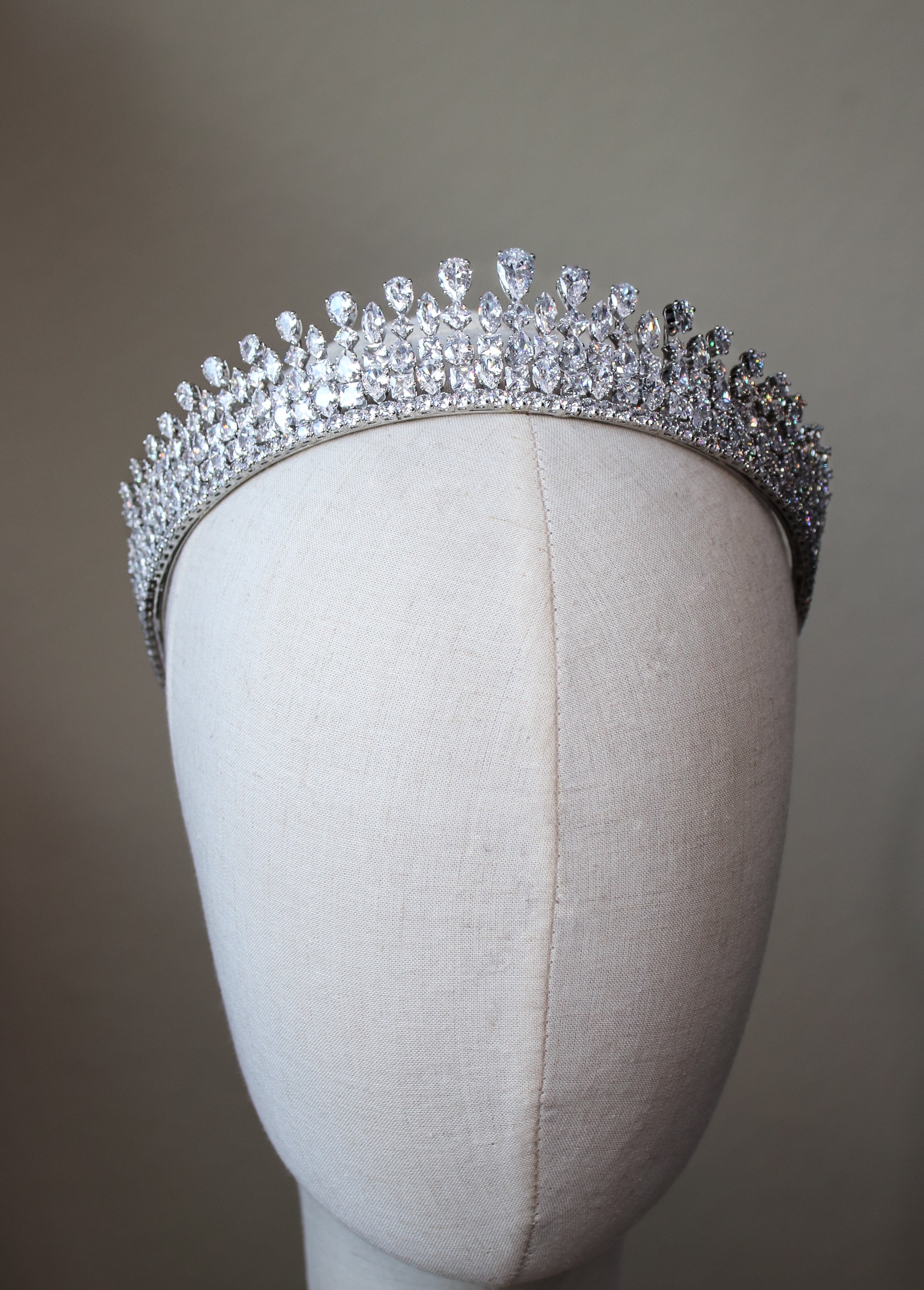 Sparkly Royal Crown for a Bride | EDEN LUXE Bridal 