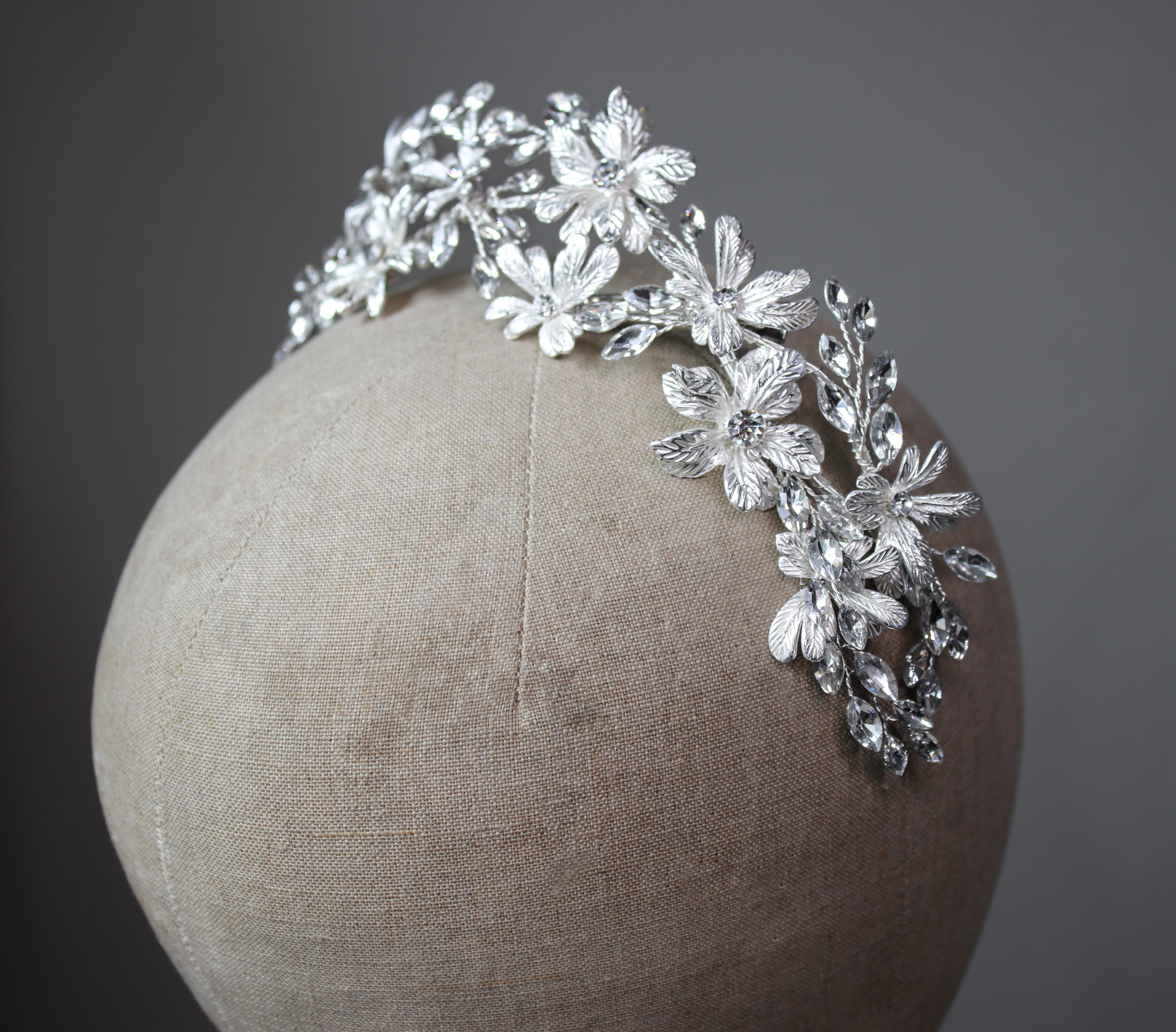 Floral Hair Accessories for Brides - Bridal Tiara| EDEN LUXE Bridal 