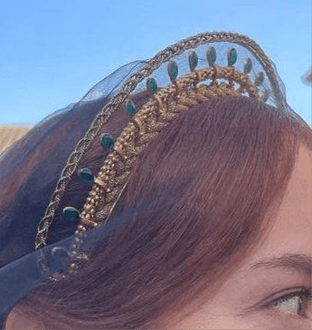 Gold Handmade tiara | EDEN LUXE Bridal