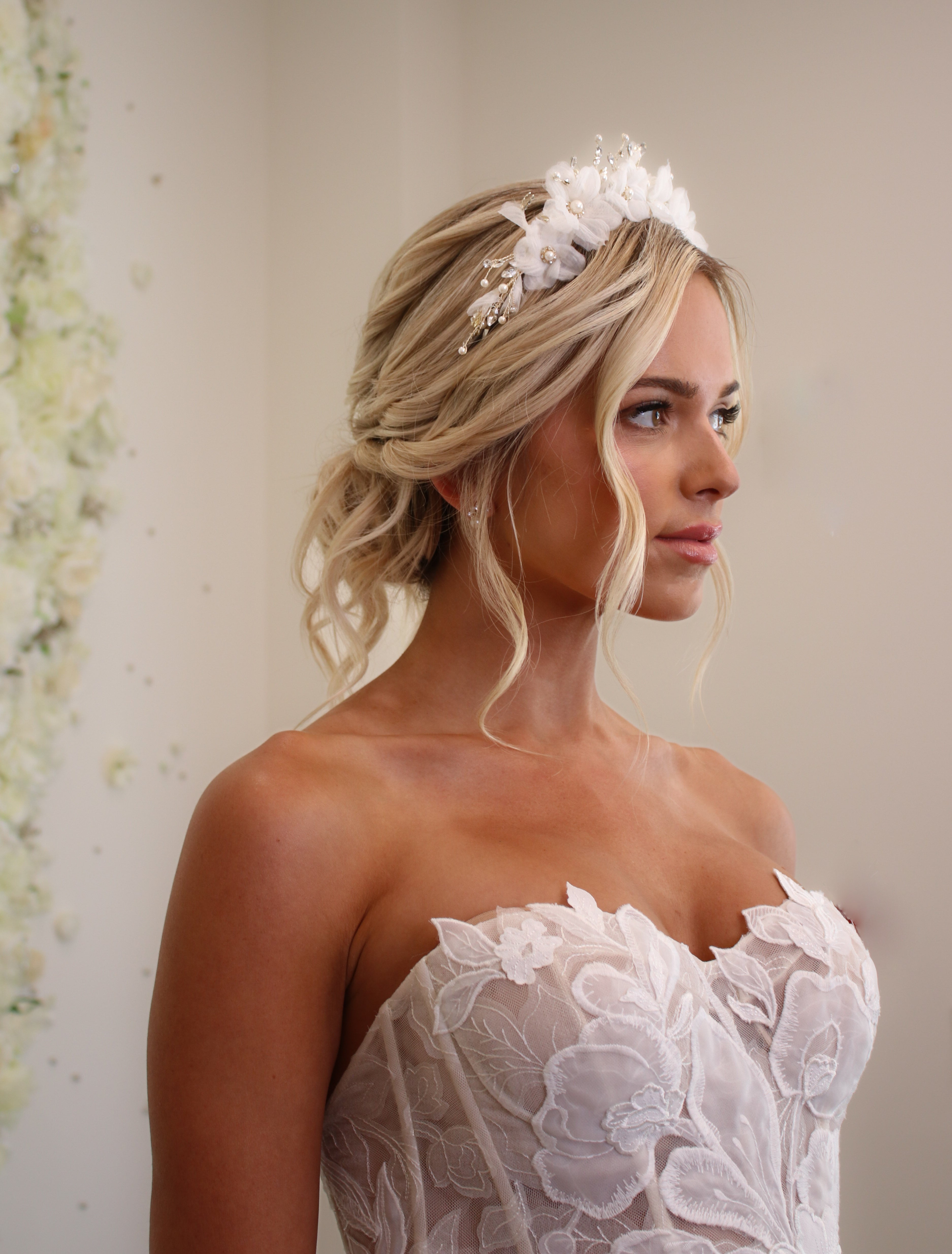 headpiece jewelry wedding
