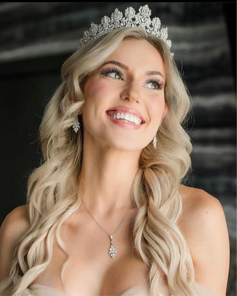 Petite PERSEPHONE Royal Bridal Crown