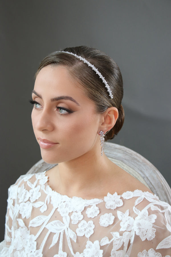 Thin Bridal Headband | EDEN LUXE Bridal 