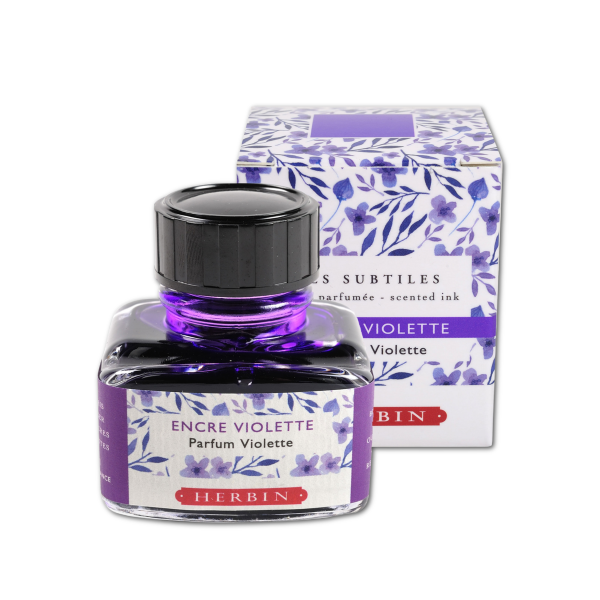 J. Herbin Scented Inks -30ml: Blue - Lavender Scent