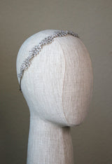 AMBROSE Simulated Diamond Headband Tiara