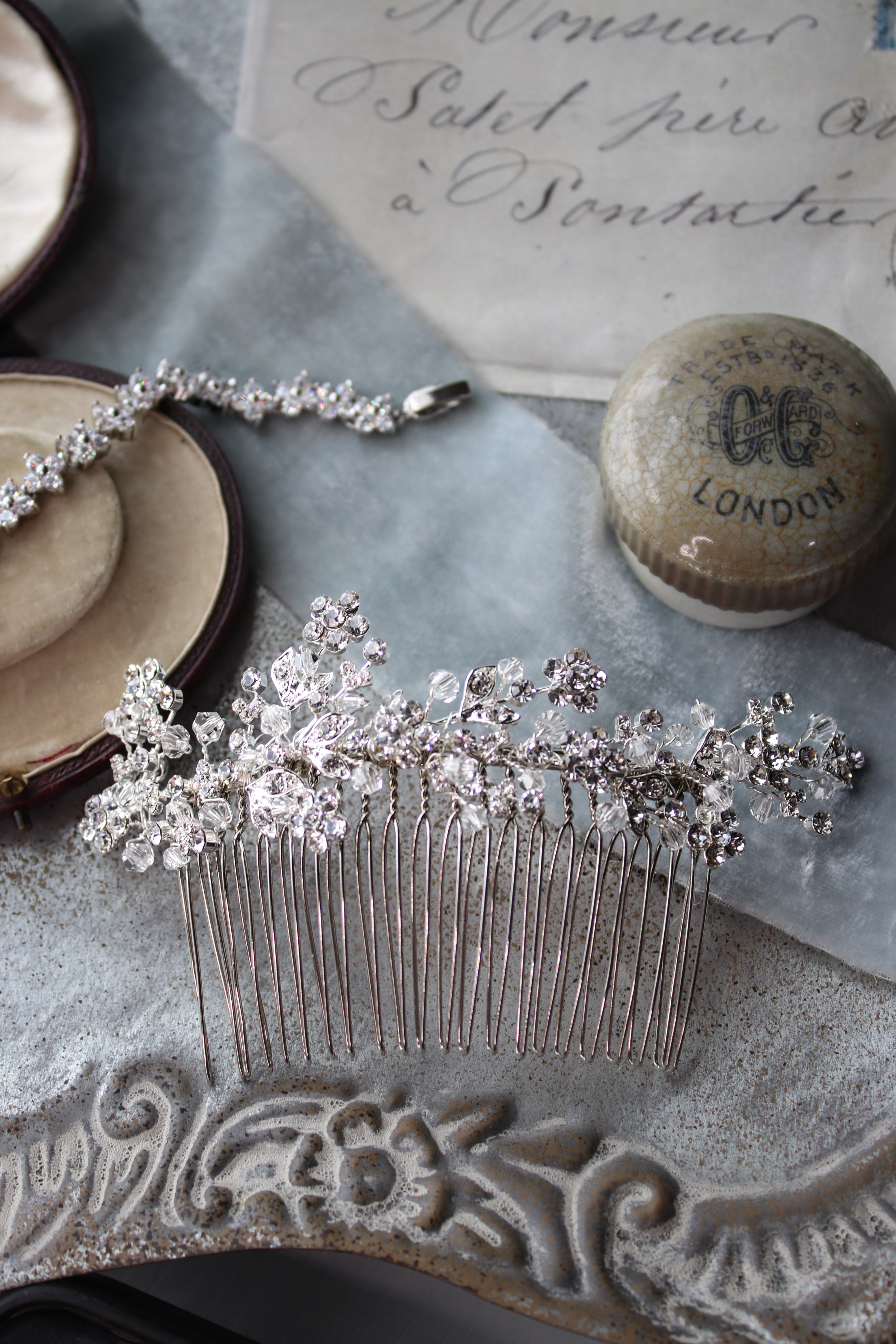 Wedding Hair Comb Side Comb | EDEN LUXE Bridal 
