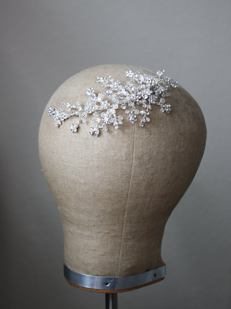 Melody Crystal Hair Clip | EDEN LUXE Bridal