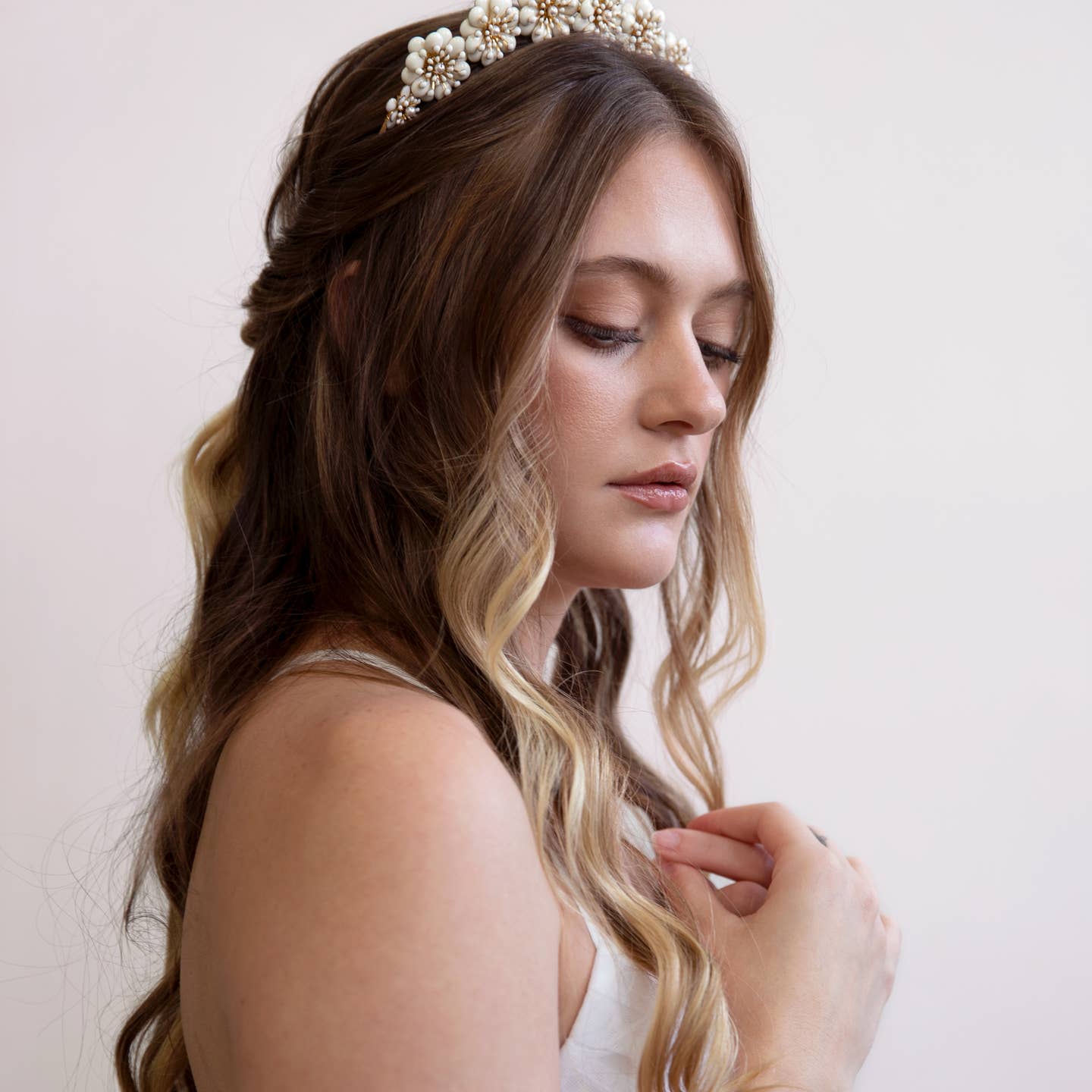 Floral Tiara for Brides | EDEN LUXE Bridal 