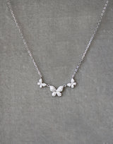 Butterfly Trio Necklace | EDEN LUXE Bridal
