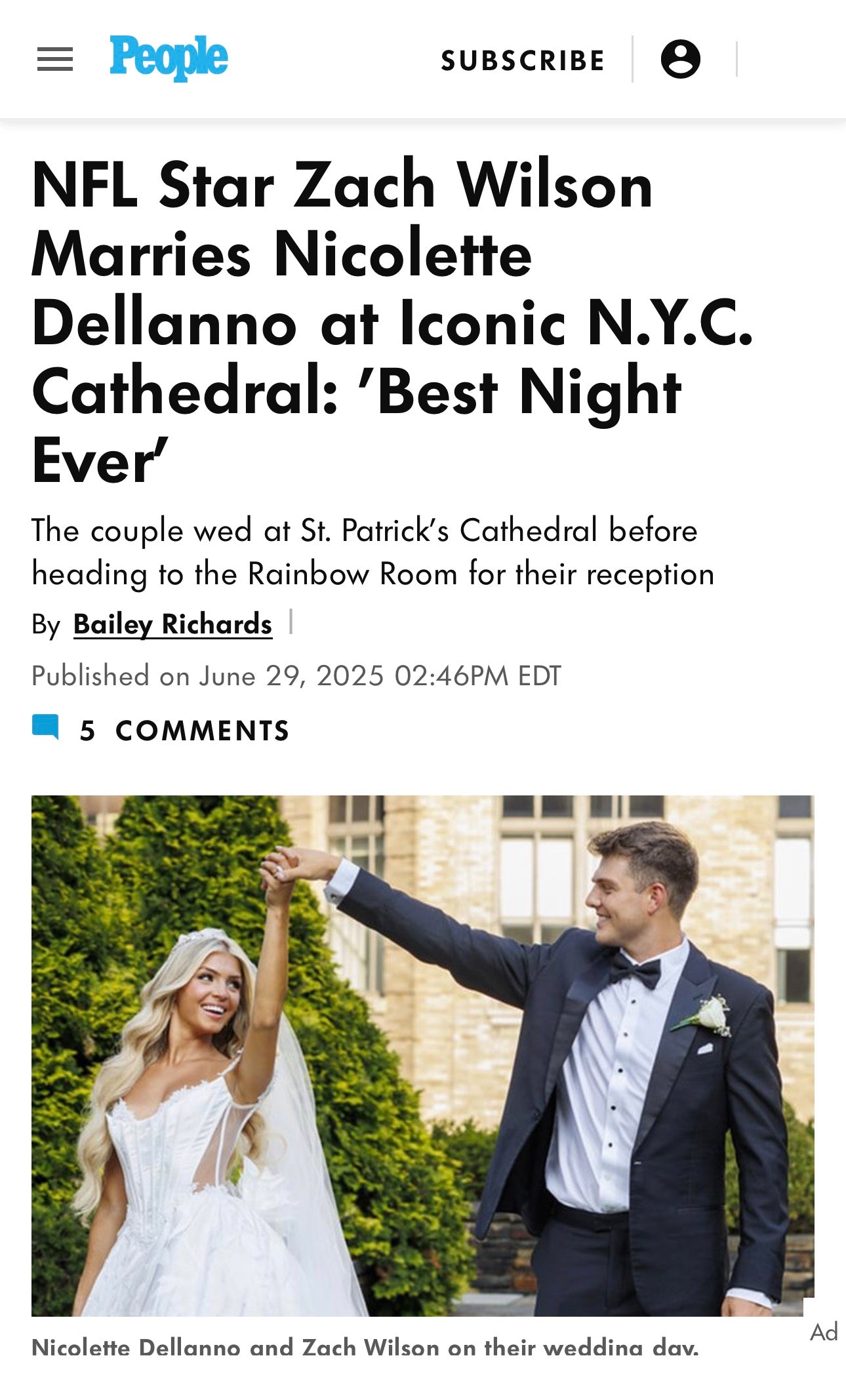 JENNA Crystal Bridal Headband