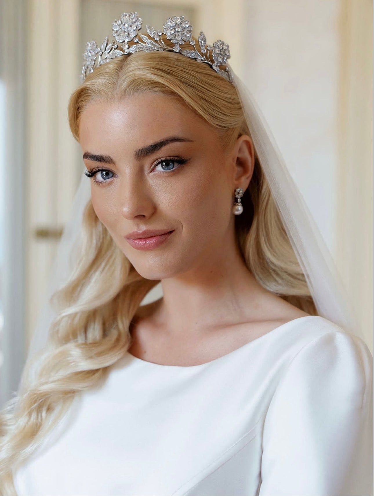 STRATHMORE ROSE Bridal Tiara