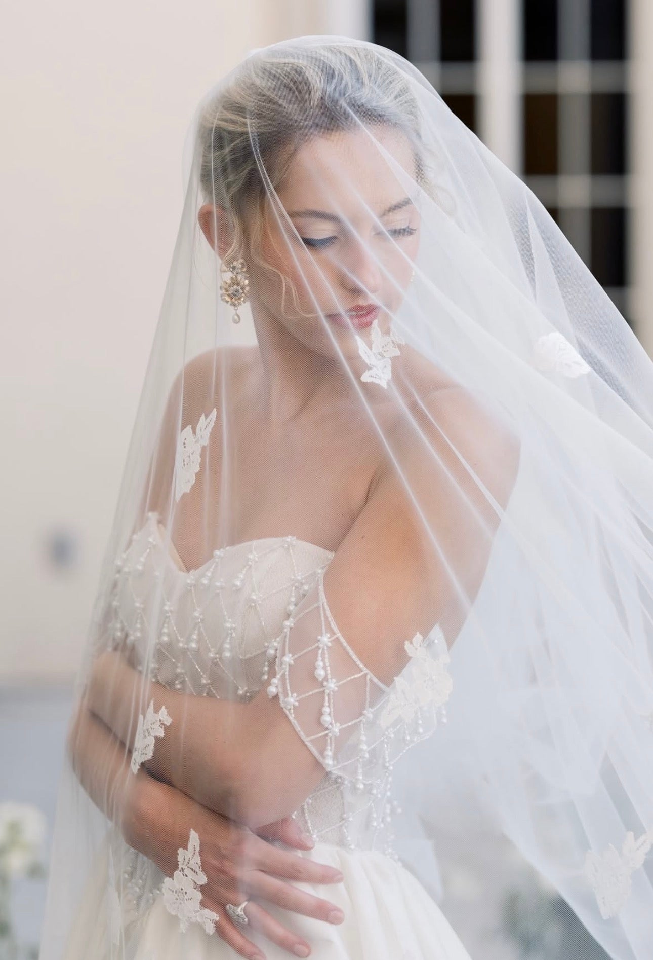 SOPHIE Freshwater Pearl Antique Inspired Earrings - EDEN LUXE Everyday