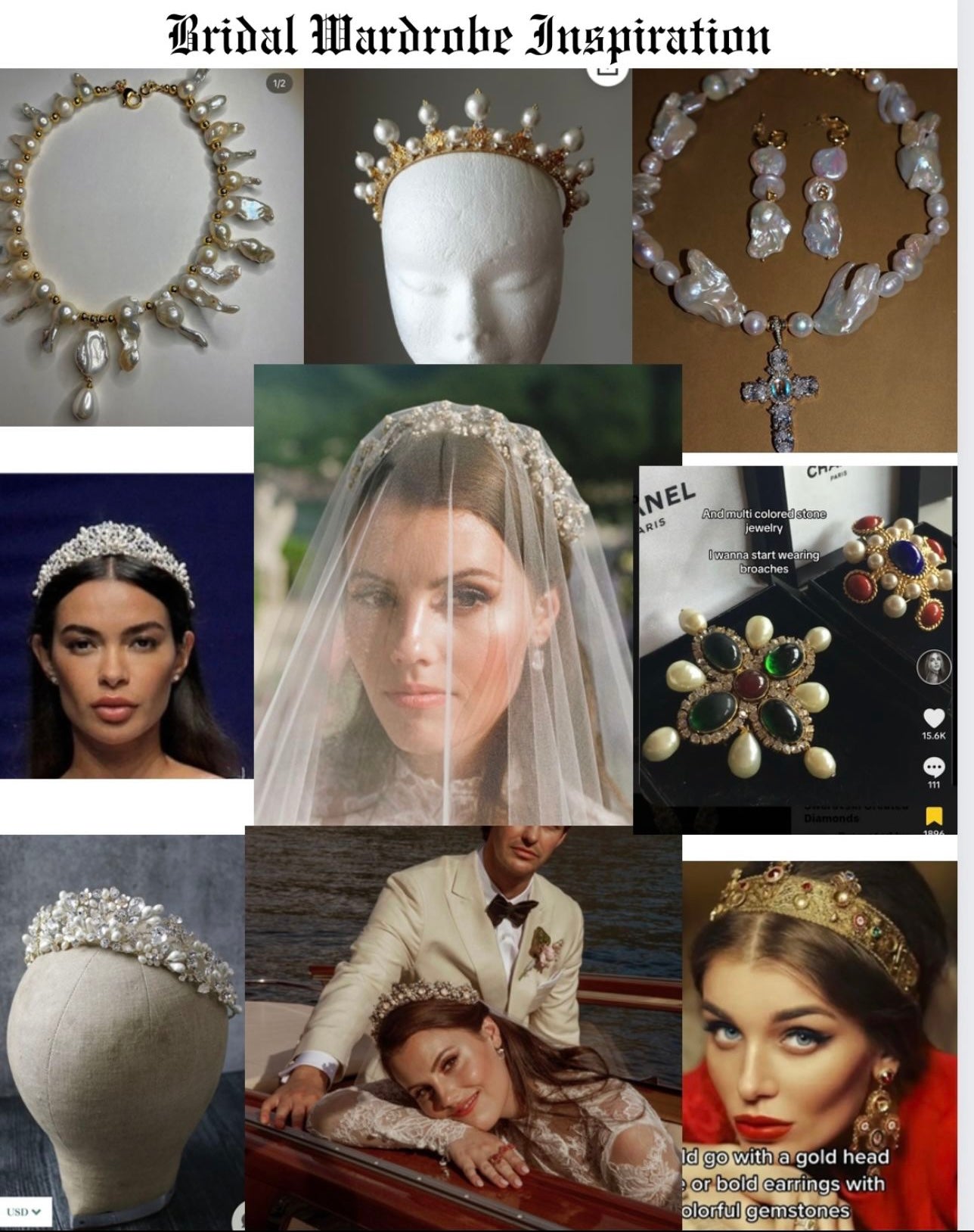 Bespoke Wedding Crown Design Consultation | EDEN LUXE Bridal