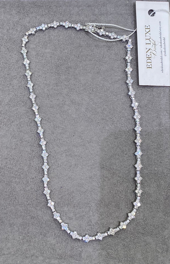 Bracha Hudson Multi Shape Tennis Necklace in Multi