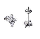 FOUR DIRECTIONS Simulated Diamond Earrings