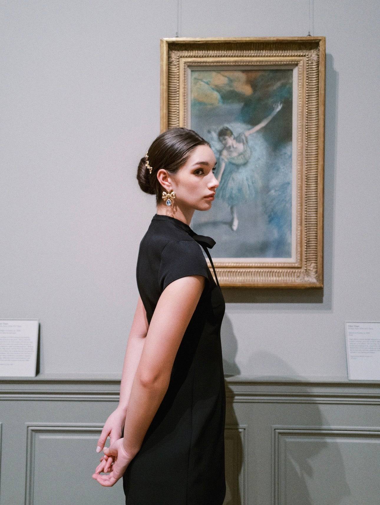 ANTOINETTE Bow Earrings – EDEN LUXE Everyday