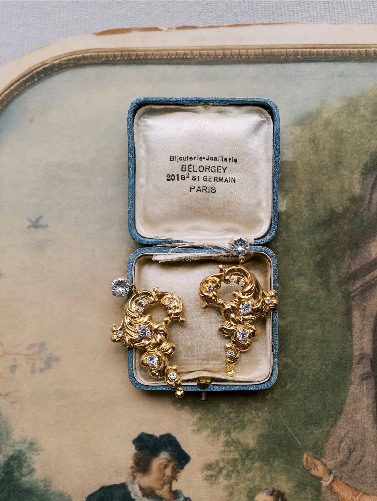 VICTORIA Baroque Statement Earrings - EDEN LUXE Everyday