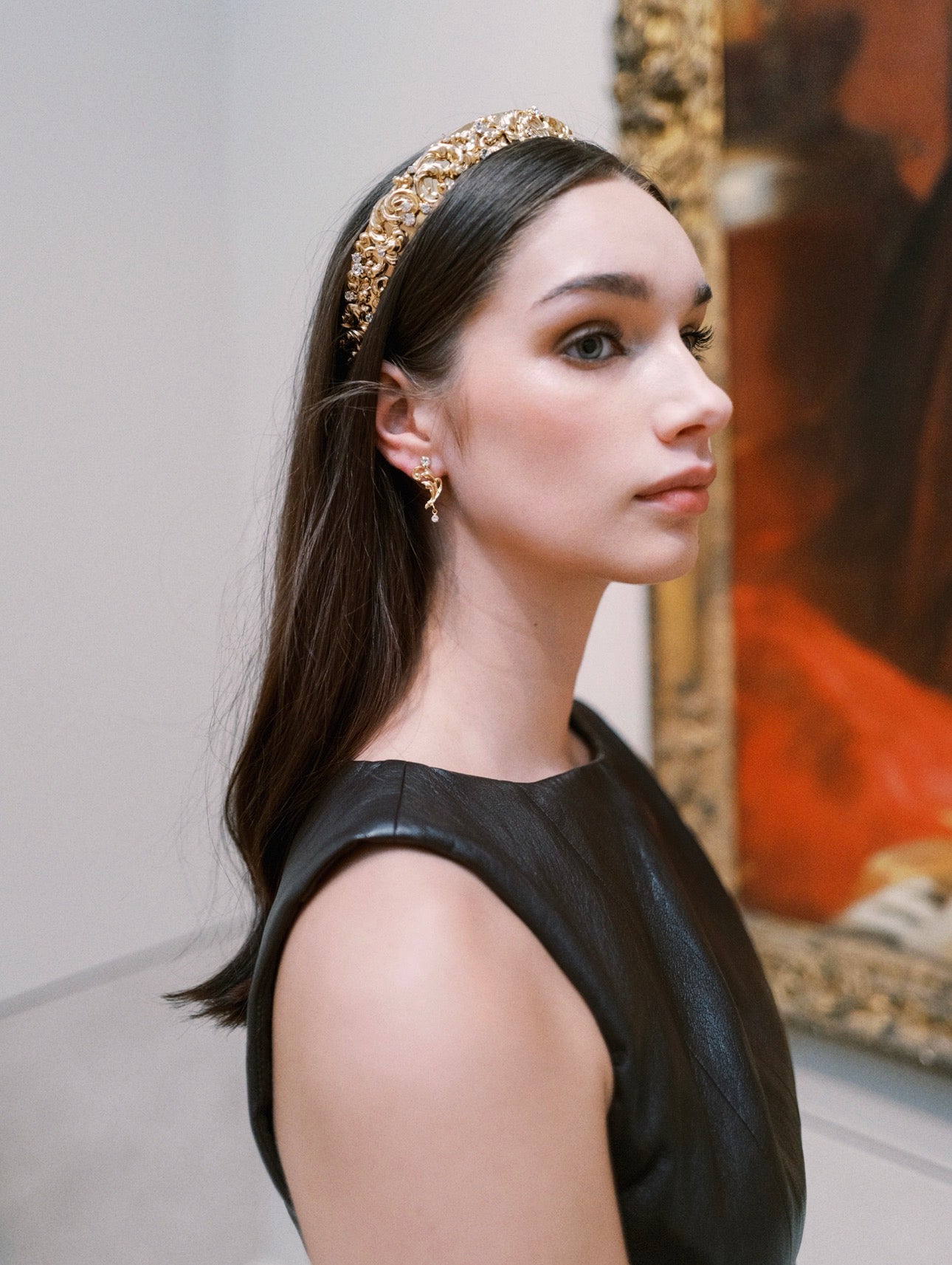 VICTORIA Petite Baroque Earrings - EDEN LUXE Everyday