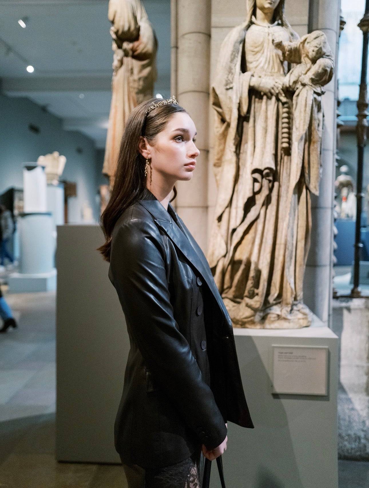 BEAUMONT Everyday Tiara™ – 14k Gold Plated Baroque Swarovski Crystal Crown - EDEN LUXE Everyday