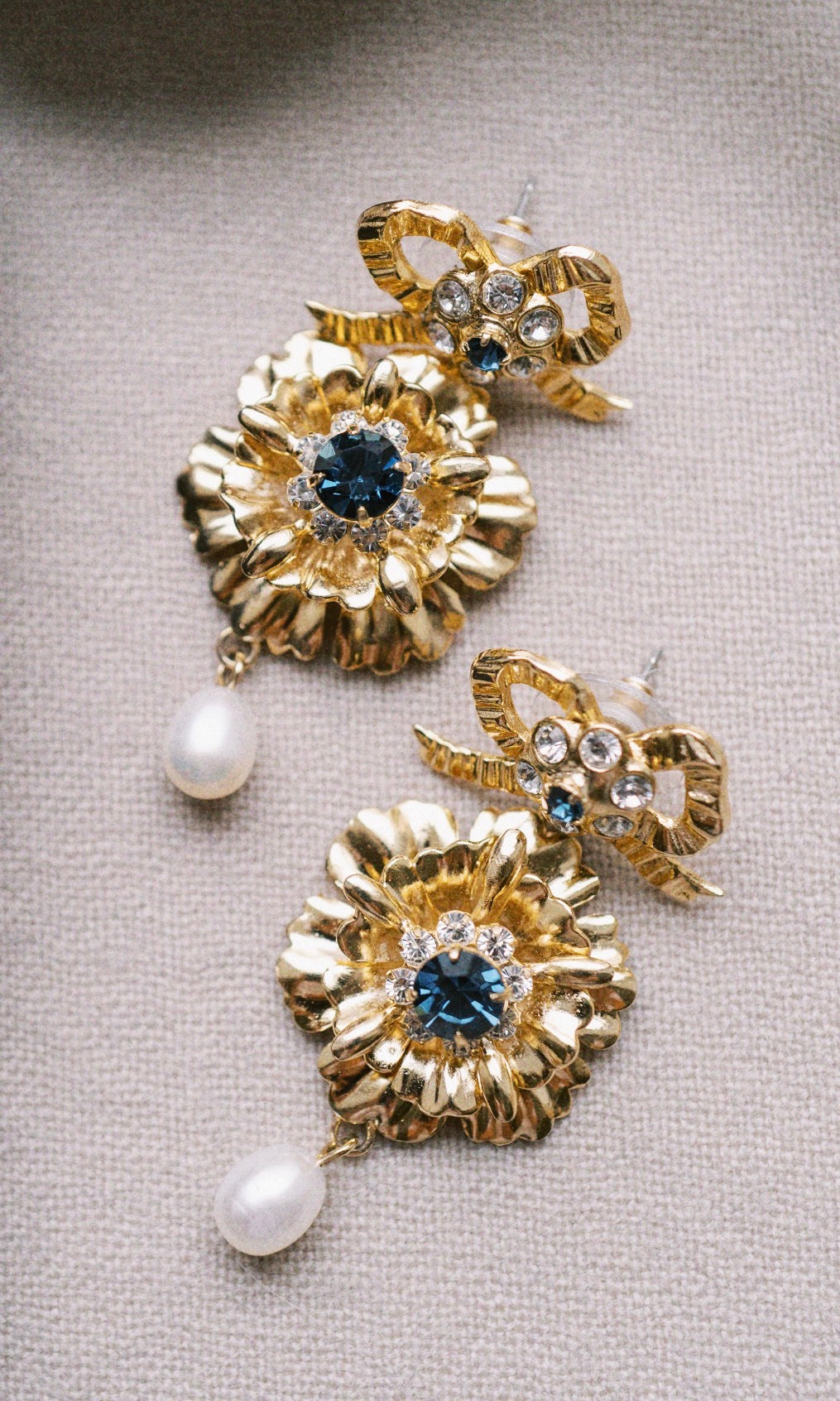 SOPHIE Freshwater Pearl Antique Inspired Earrings - EDEN LUXE Everyday