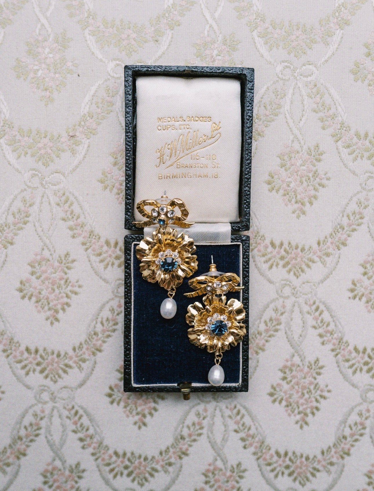 SOPHIE Freshwater Pearl Antique Inspired Earrings - EDEN LUXE Everyday