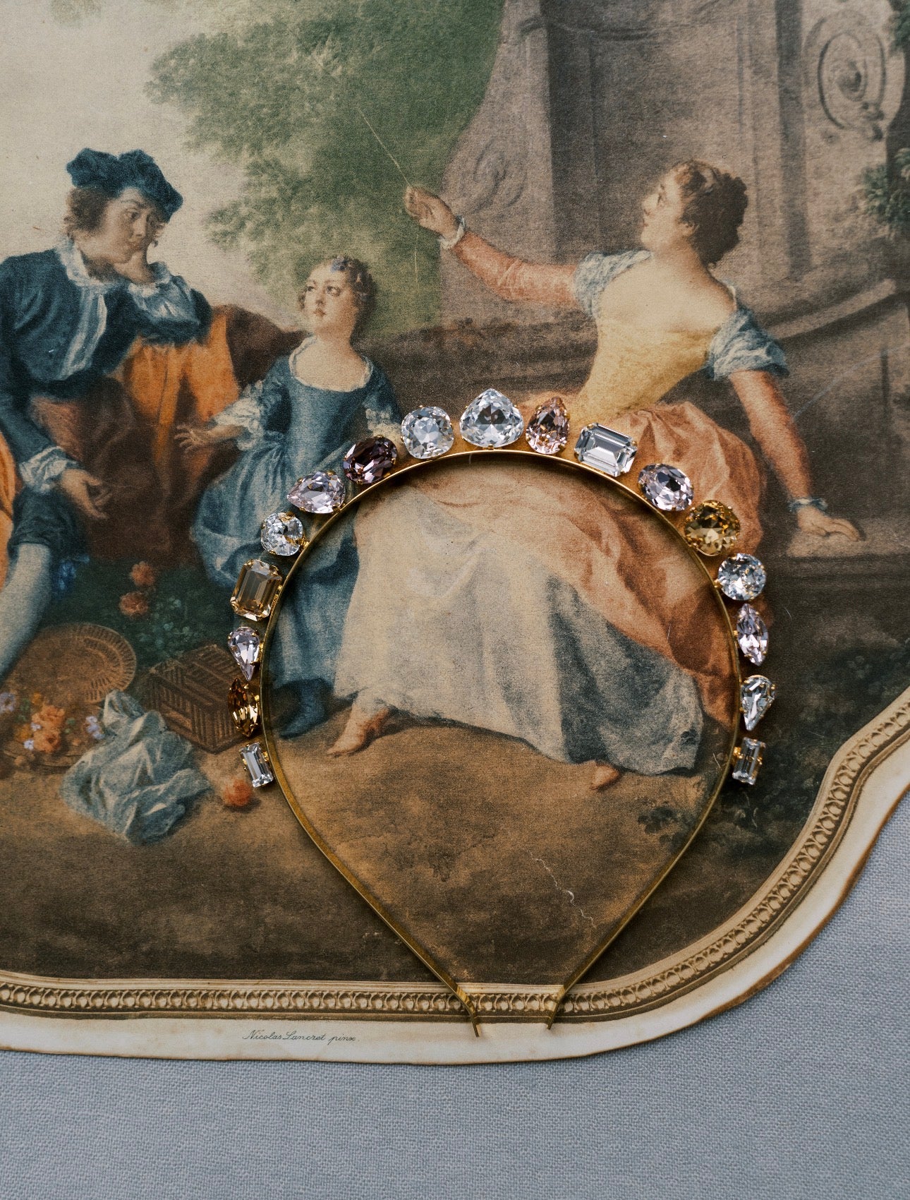 RACHEL Halo Everyday Tiara – 14k Gold Plated Swarovski Crystal Headband, Sophie Kaye x EDEN LUXE Everyday