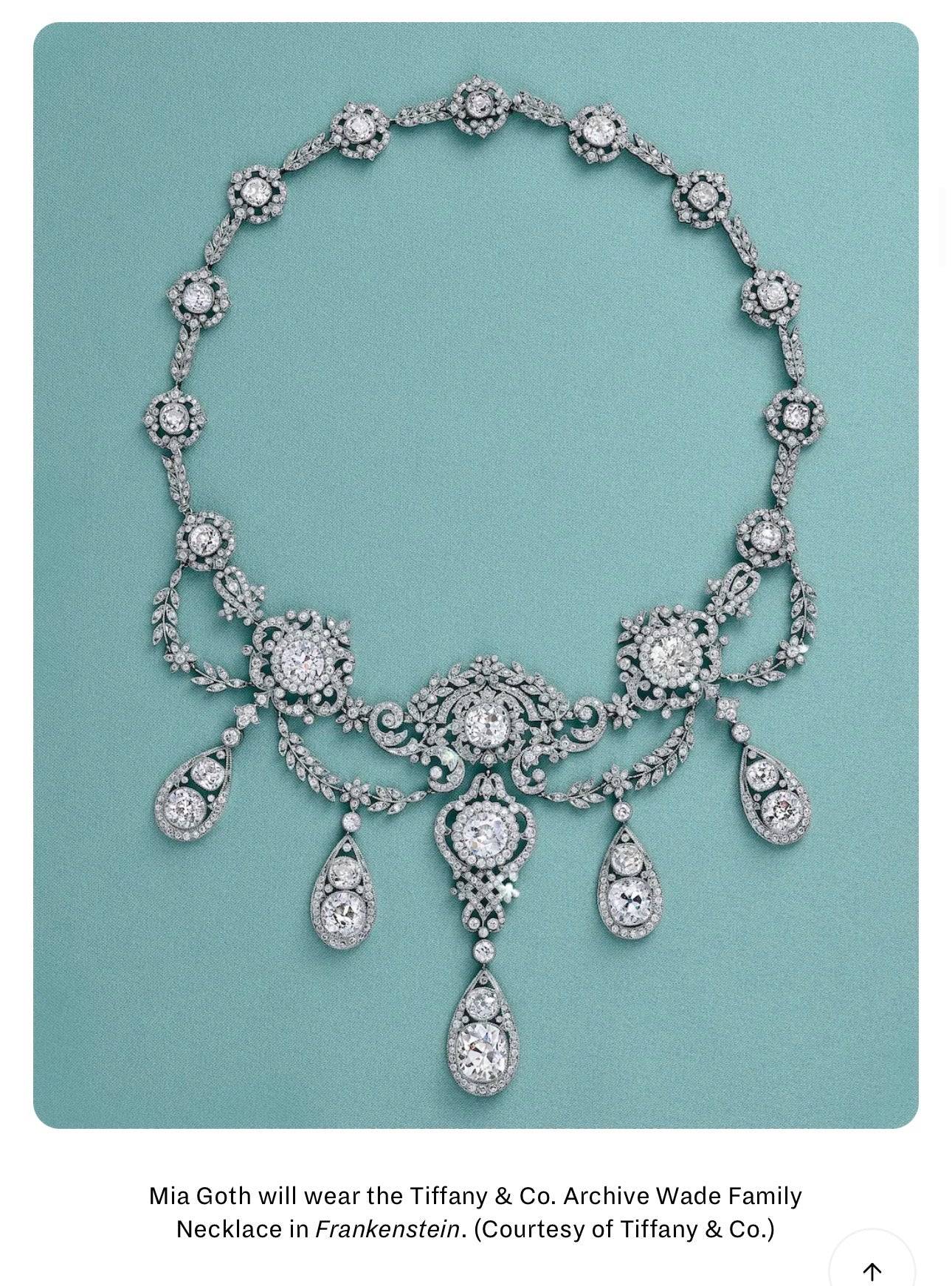 WADE Headband Everyday Tiara – Tiffany and Co. Archival Necklace