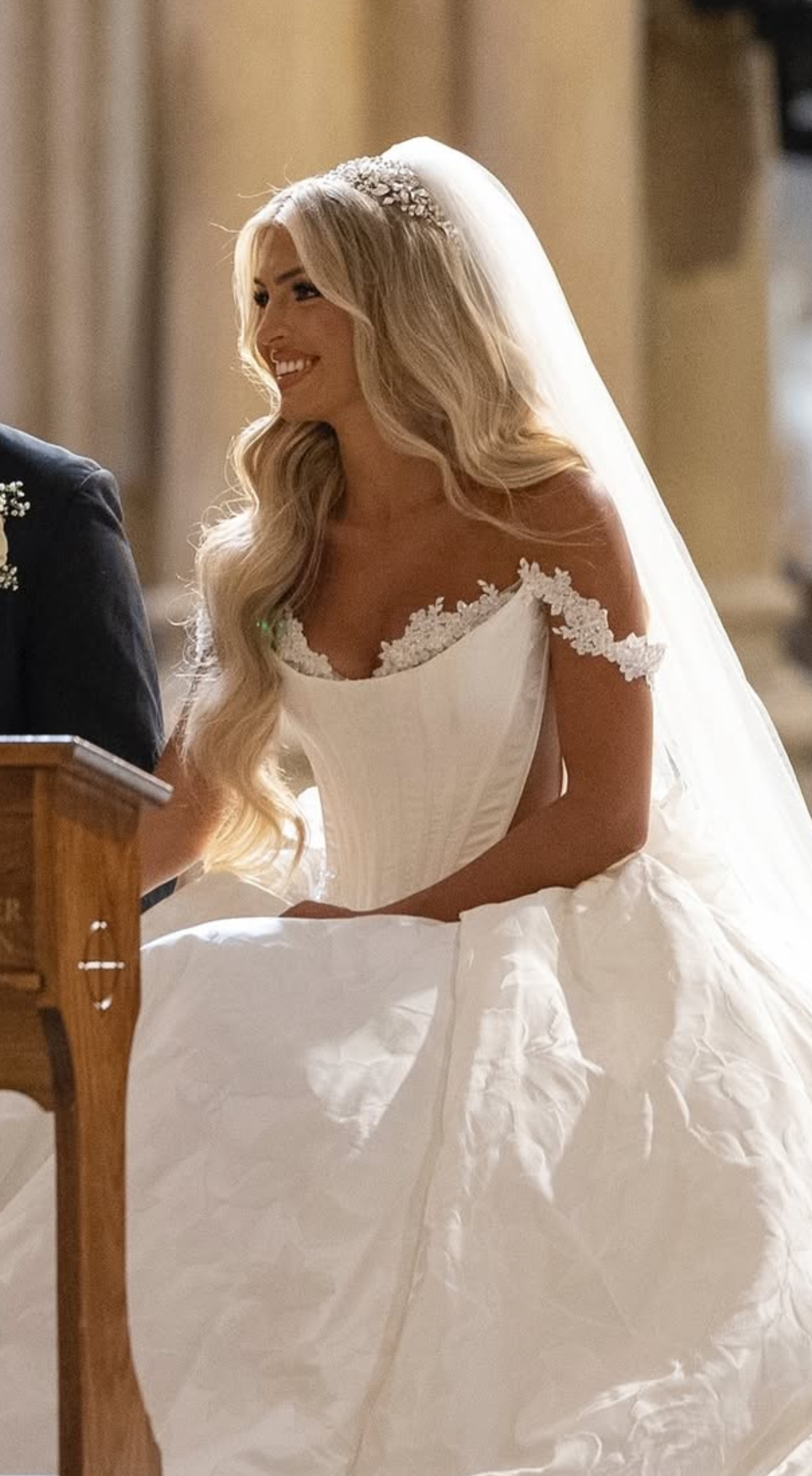 JENNA Crystal Bridal Headband