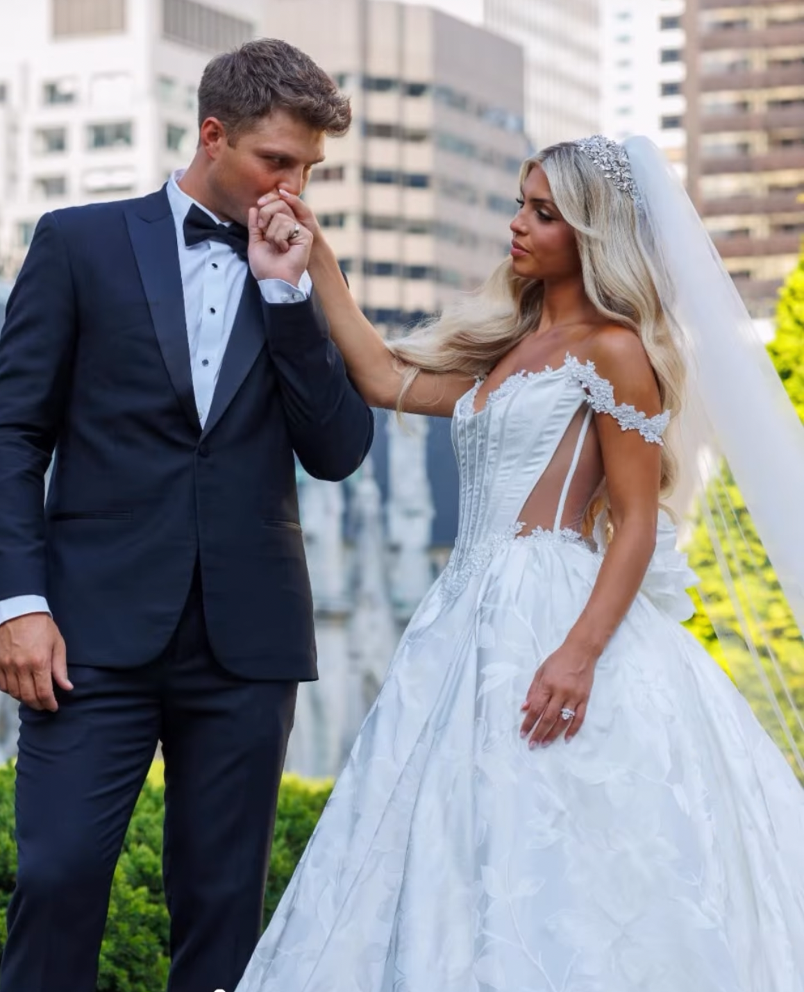 JENNA Crystal Bridal Headband