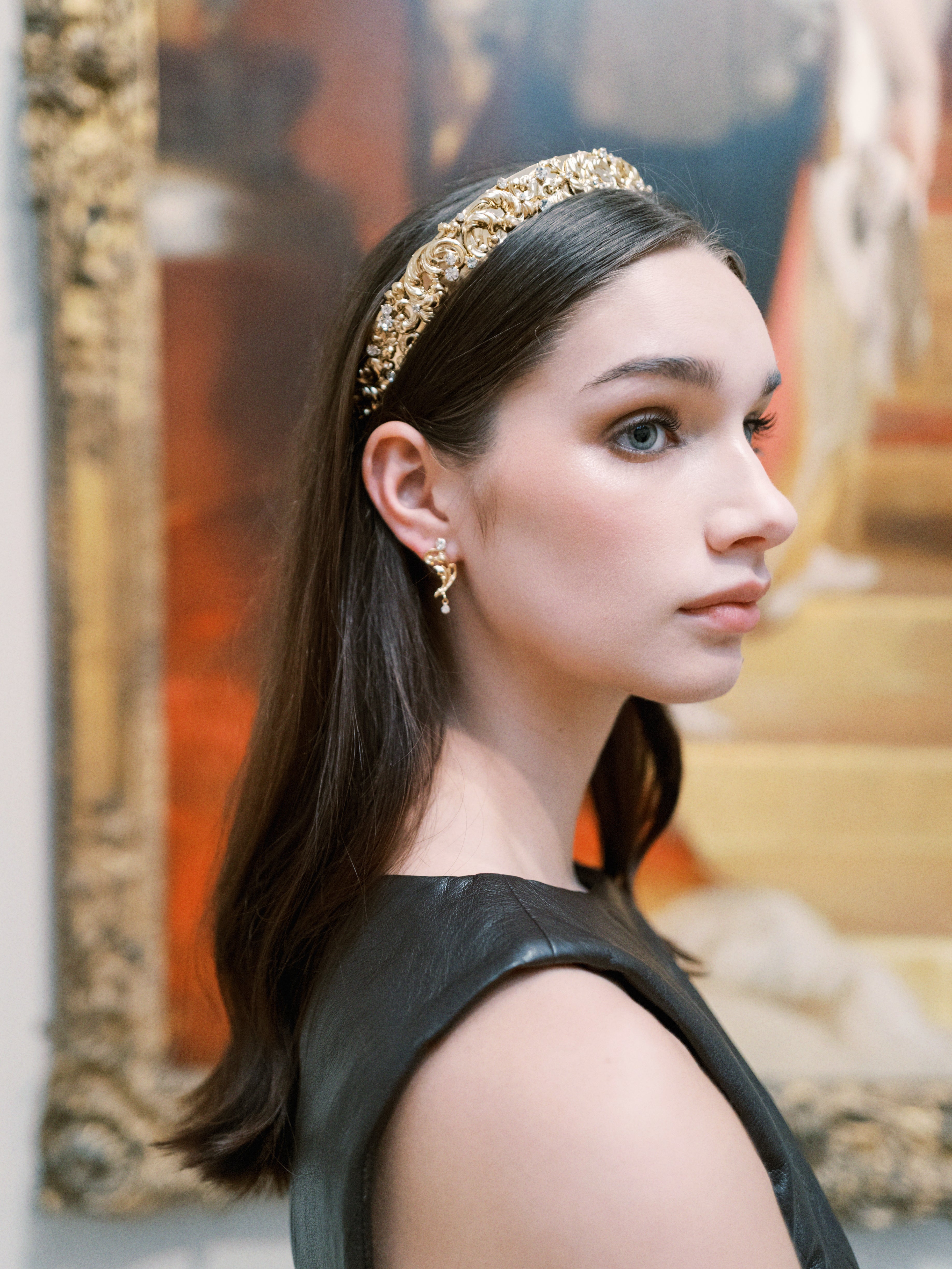 VICTORIA Petite Baroque Earrings - EDEN LUXE Everyday